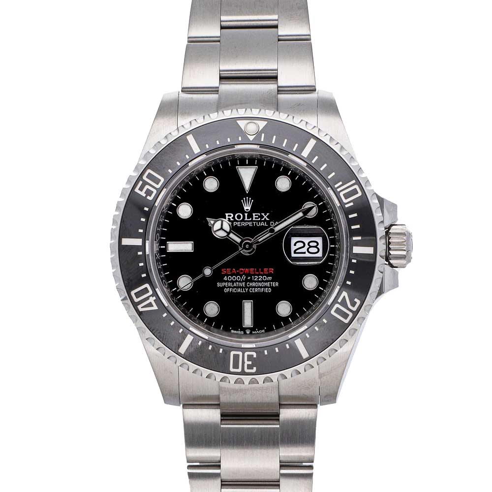 Rolex Black Stainless Steel Sea-Dweller 4000 126600 Men's Wristwatch 43 MM