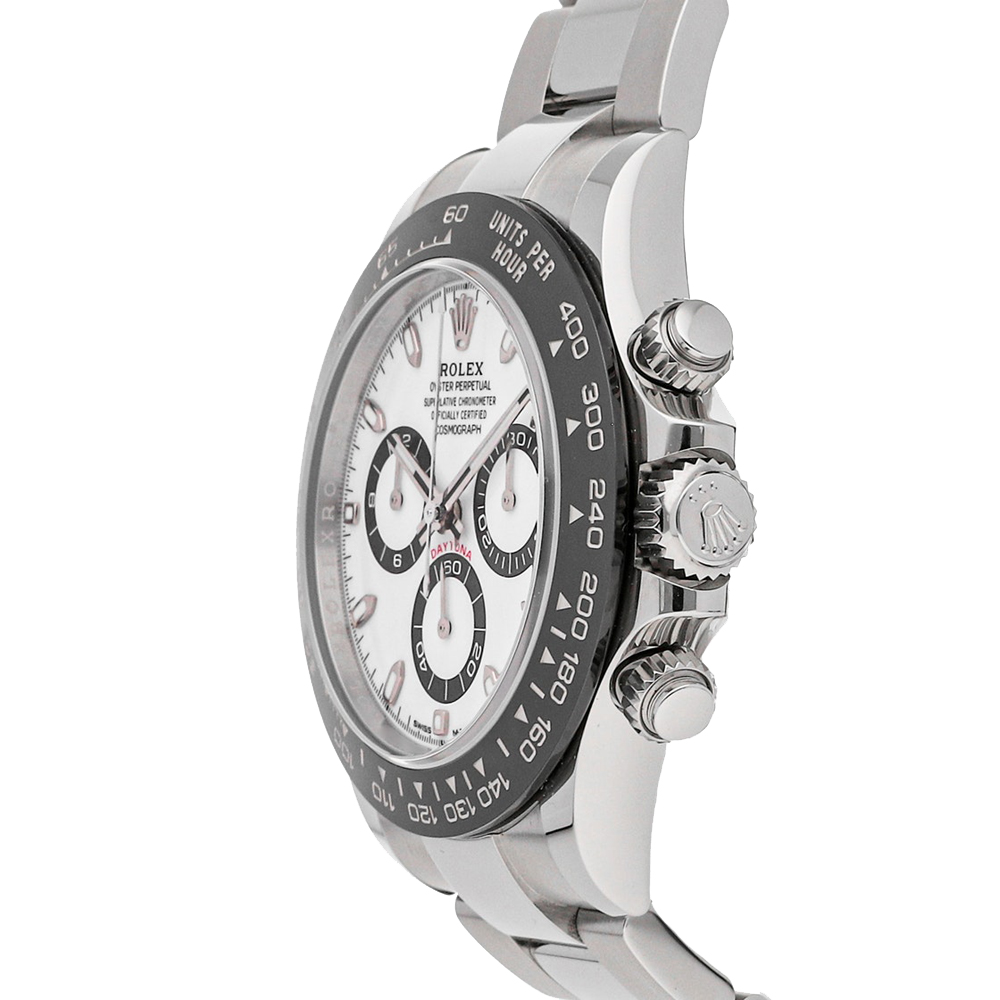 Rolex White Stainless Steel Cosmograph Daytona 116500LN Men's Wristwatch 40 MM
Rolex White Stainless Steel Cosmograph Daytona 116500LN Men's Wristwatch 40 MM