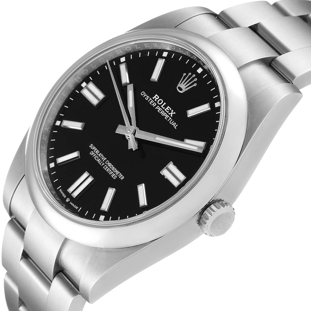 Rolex Black Stainless Steel Oyster Perpetual Automatic 124300 Men's Wristwatch 41 MM
Rolex Black Stainless Steel Oyster Perpetual Automatic 124300 Men's Wristwatch 41 MM