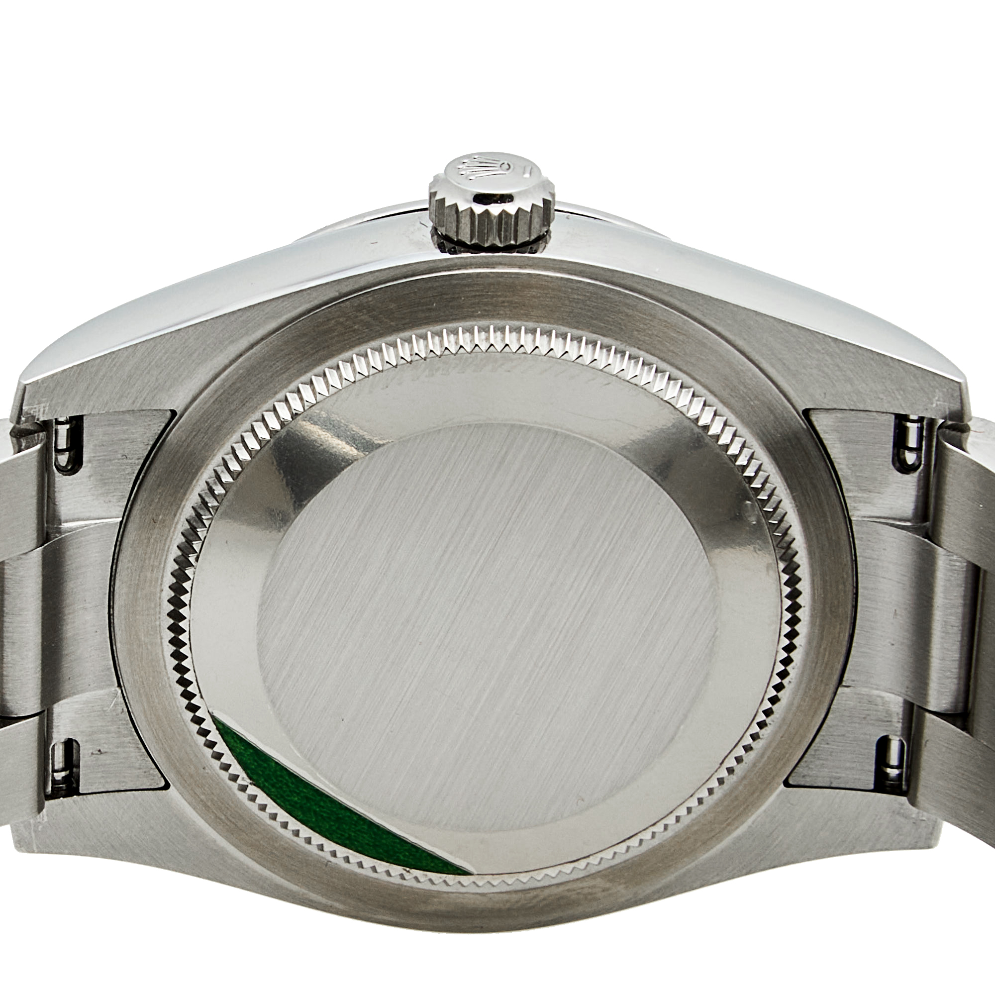 Rolex Black Stainless Steel Oyster Perpetual 124200 Women's Wristwatch 34 Mm