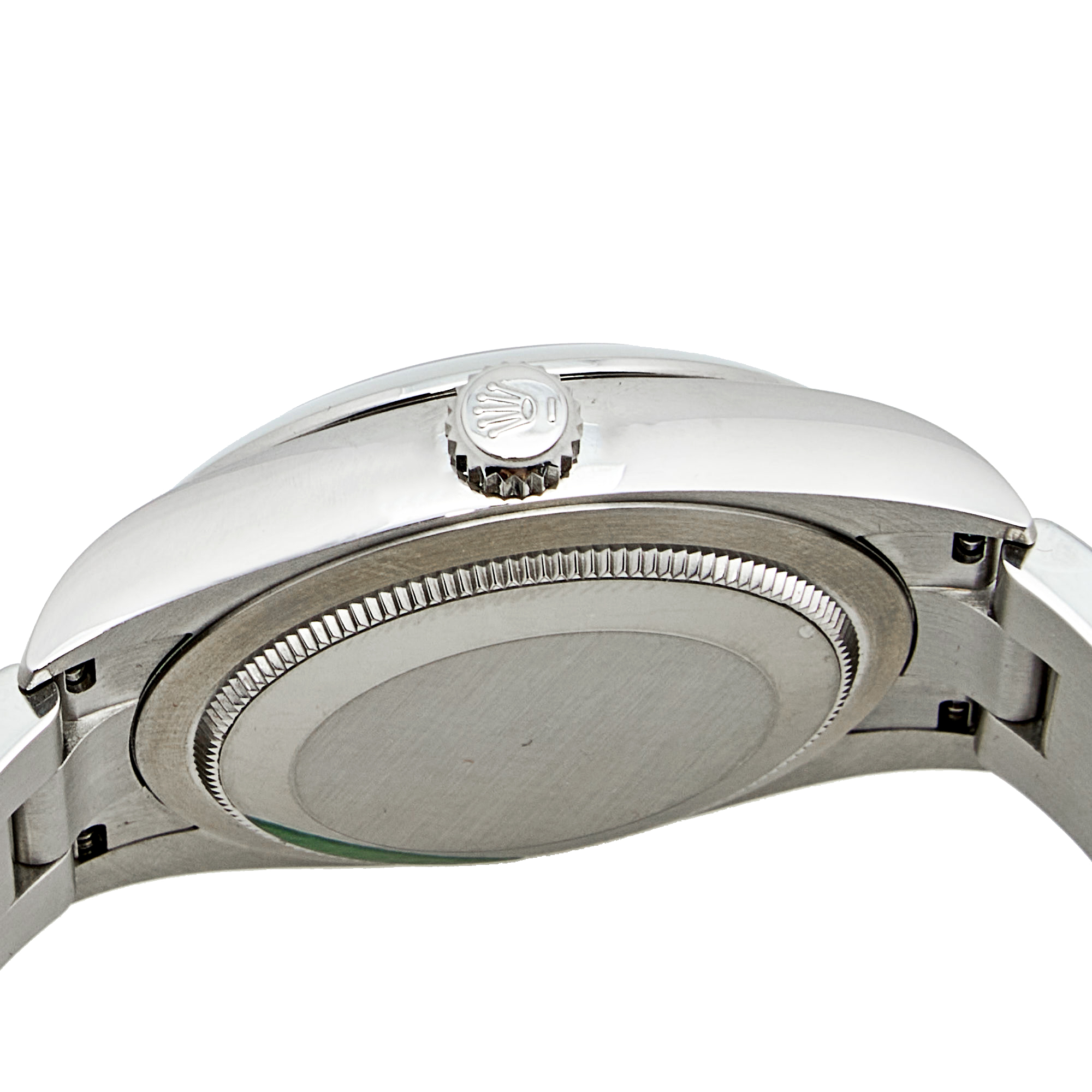 Rolex Black Stainless Steel Oyster Perpetual 124200 Women's Wristwatch 34 Mm