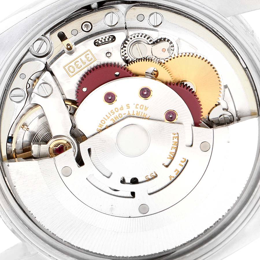 Rolex Silver Stainless Steel Air King 114210 Men's Wristwatch 34 Mm