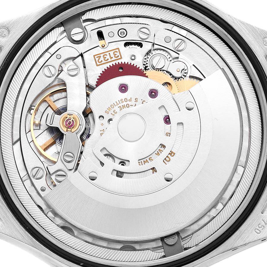 Rolex Black 18K White Gold Cellini 50509 Automatic Men's Wristwatch 39 Mm