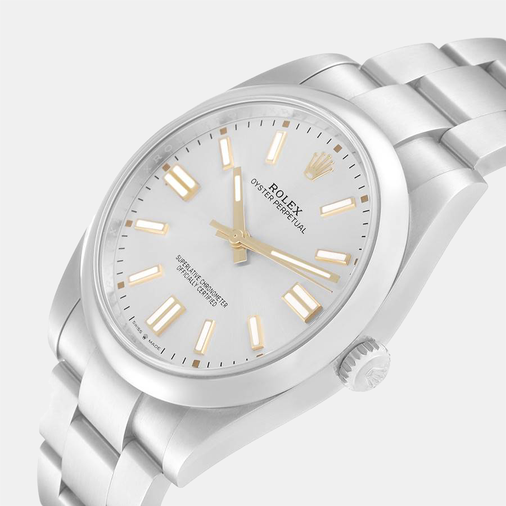 Rolex Silver Stainless Steel Oyster Perpetual 124300 Automatic Men's Wristwatch 41 mm
Rolex Silver Stainless Steel Oyster Perpetual 124300 Automatic Men's Wristwatch 41 mm