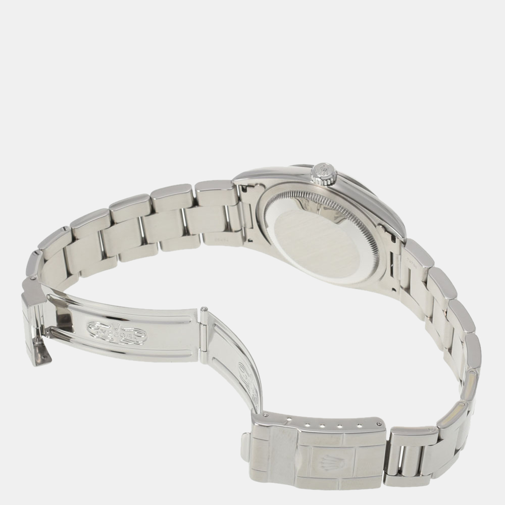 Rolex Black Stainless Steel Explorer I 14270 Automatic Men's Wristwatch 36 Mm
