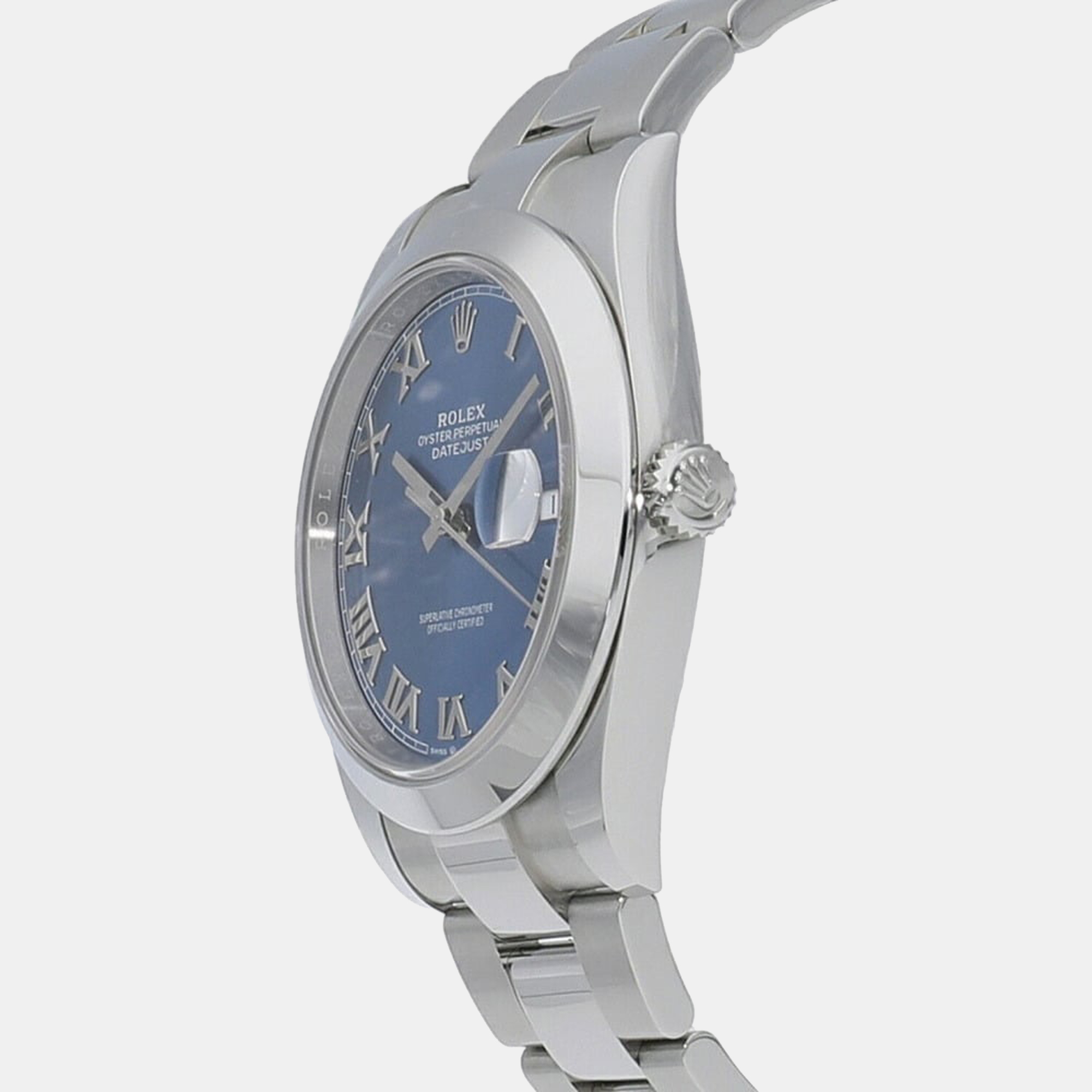 Rolex Blue Stainless Steel Datejust 126300 Automatic Men's Wristwatch 41 mm
Rolex Blue Stainless Steel Datejust 126300 Automatic Men's Wristwatch 41 mm