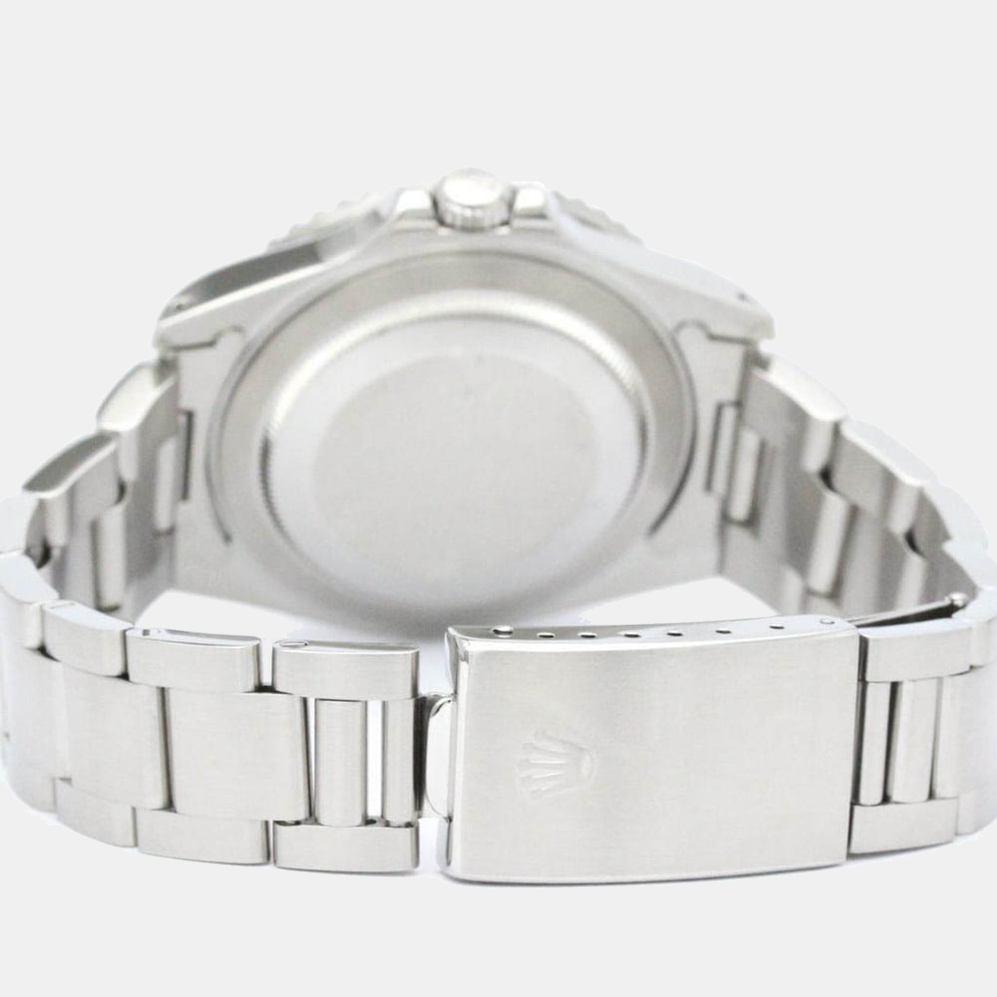 Rolex Black Stainless Steel GMT-Master II 16710 Automatic Men's Wristwatch 40mm