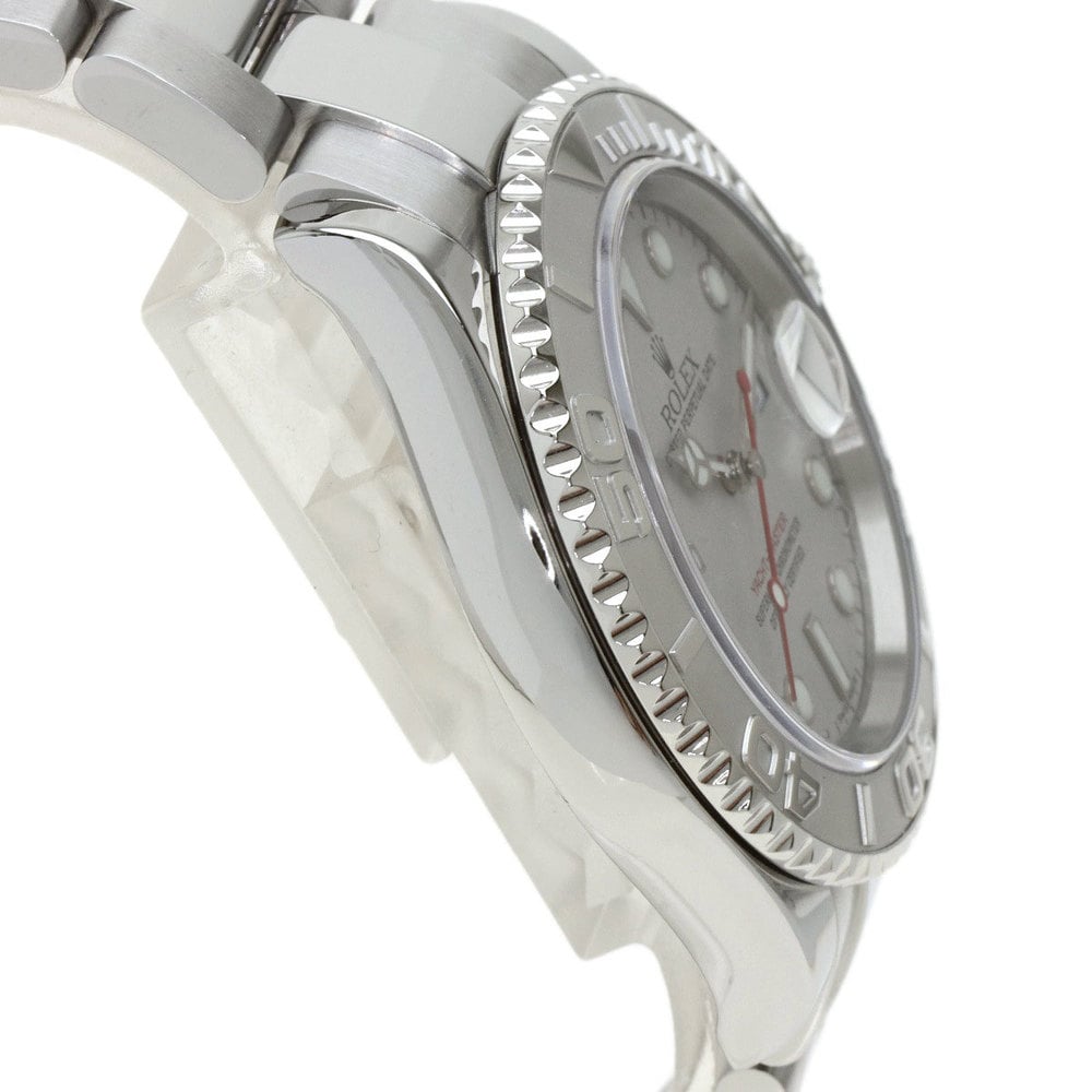 Rolex Silver Stainless Steel Yacht-Master 16622 Men's Wristwatch 40 Mm