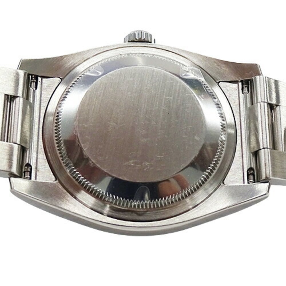 Rolex White Stainless Steel Datejust 116200 Men's Wristwatch 36 Mm