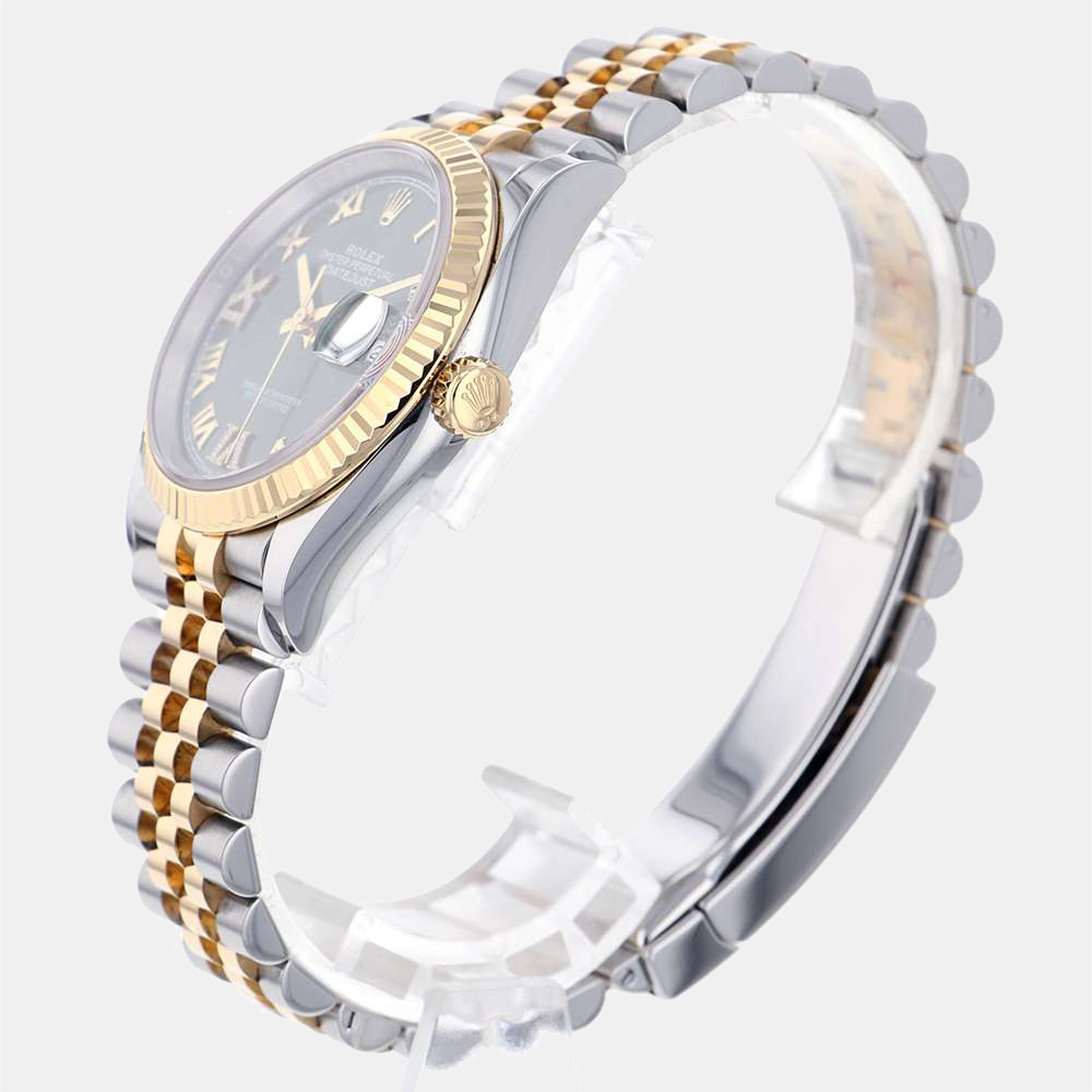 Rolex Green Diamonds 18K Yellow Gold And Stainless Steel Datejust 126233G Men's Wristwatch 36 mm
Rolex Green Diamonds 18K Yellow Gold And Stainless Steel Datejust 126233G Men's Wristwatch 36 mm