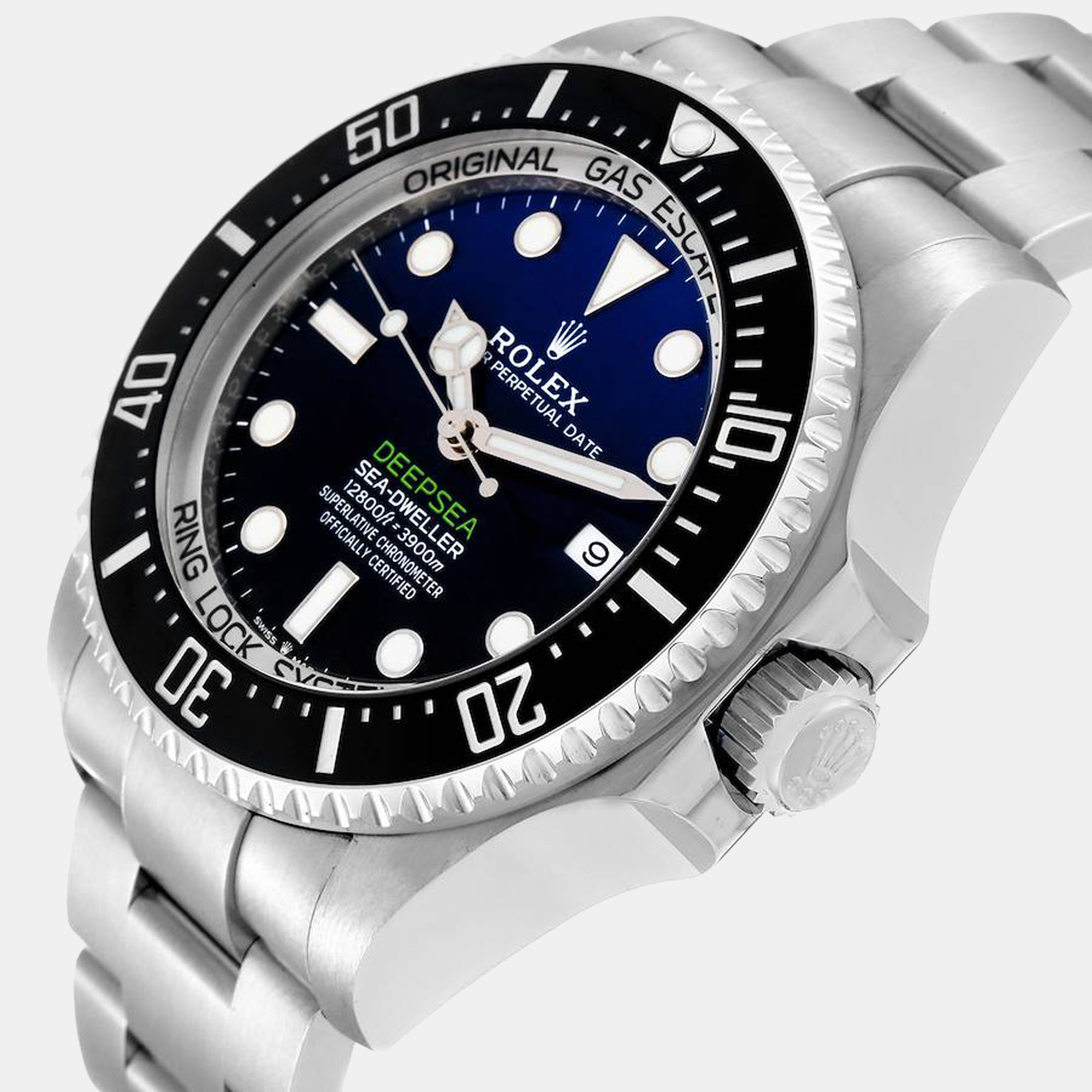 Rolex Seadweller Deepsea 44 Cameron D-Blue Dial Men's Watch 126660, Black
Rolex Seadweller Deepsea 44 Cameron D-Blue Dial Men's Watch 126660, Black