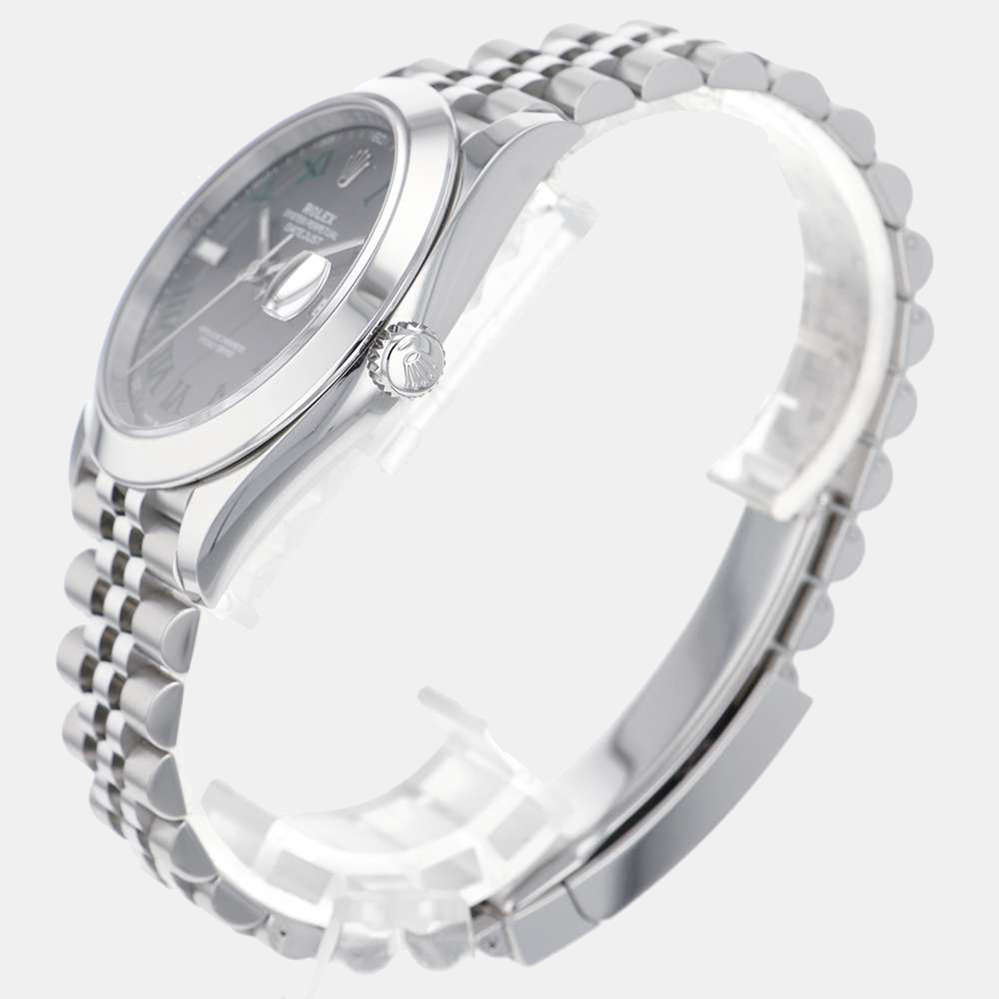 Rolex Grey Stainless Steel Datejust 126300 Men's Wristwatch 41 mm, Blue
Rolex Grey Stainless Steel Datejust 126300 Men's Wristwatch 41 mm, Blue
