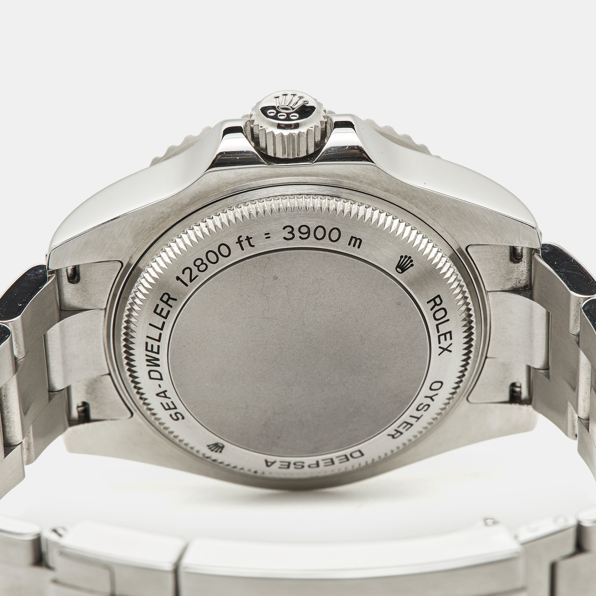 Rolex Black Ceramic Stainless Steel DeepSea  Sea-Dweller 116660-0001 Men's Wristwatch 44 Mm