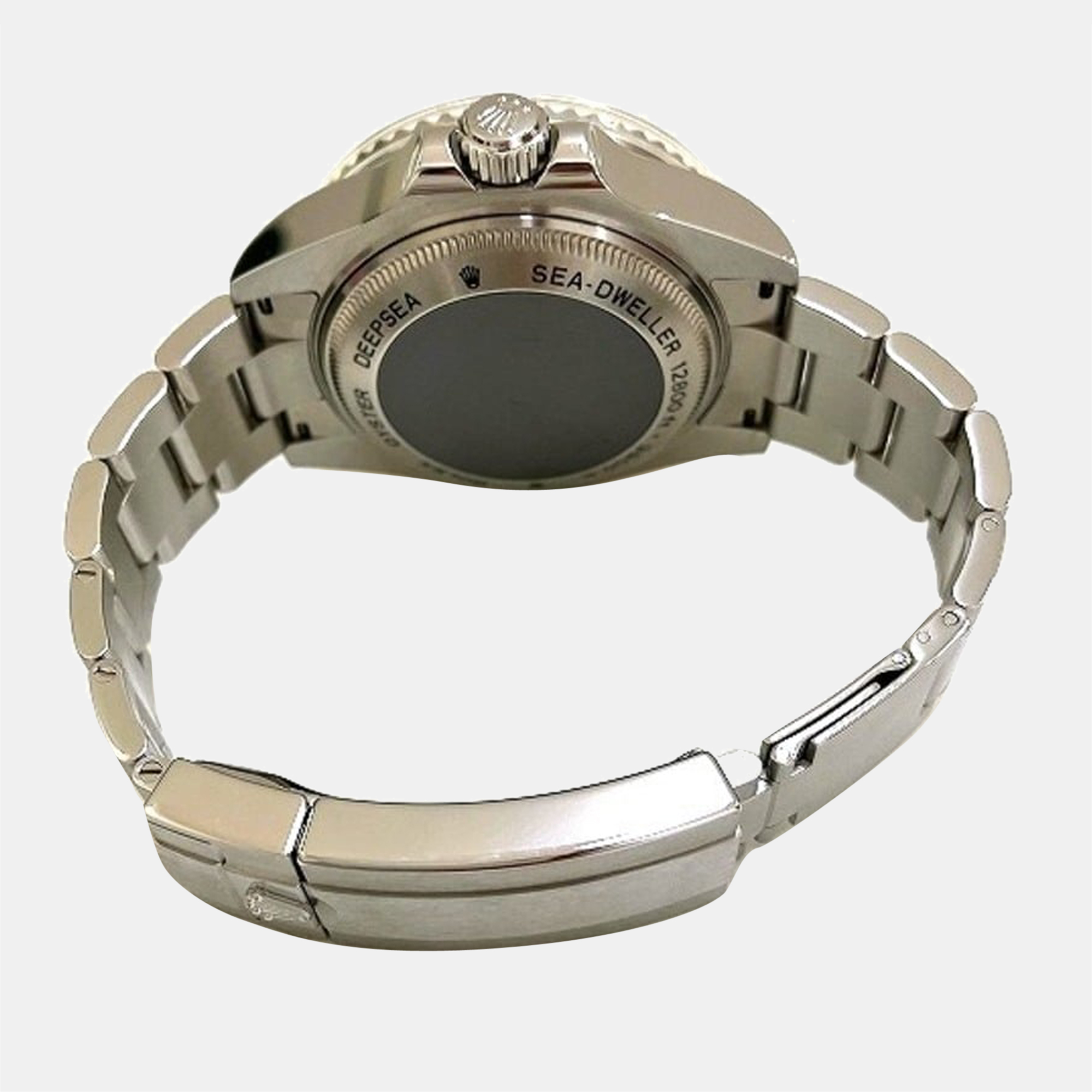 Rolex Black Stainless Steel Sea-Dweller Deepsea 116660 Men's Wristwatch 44 Mm
