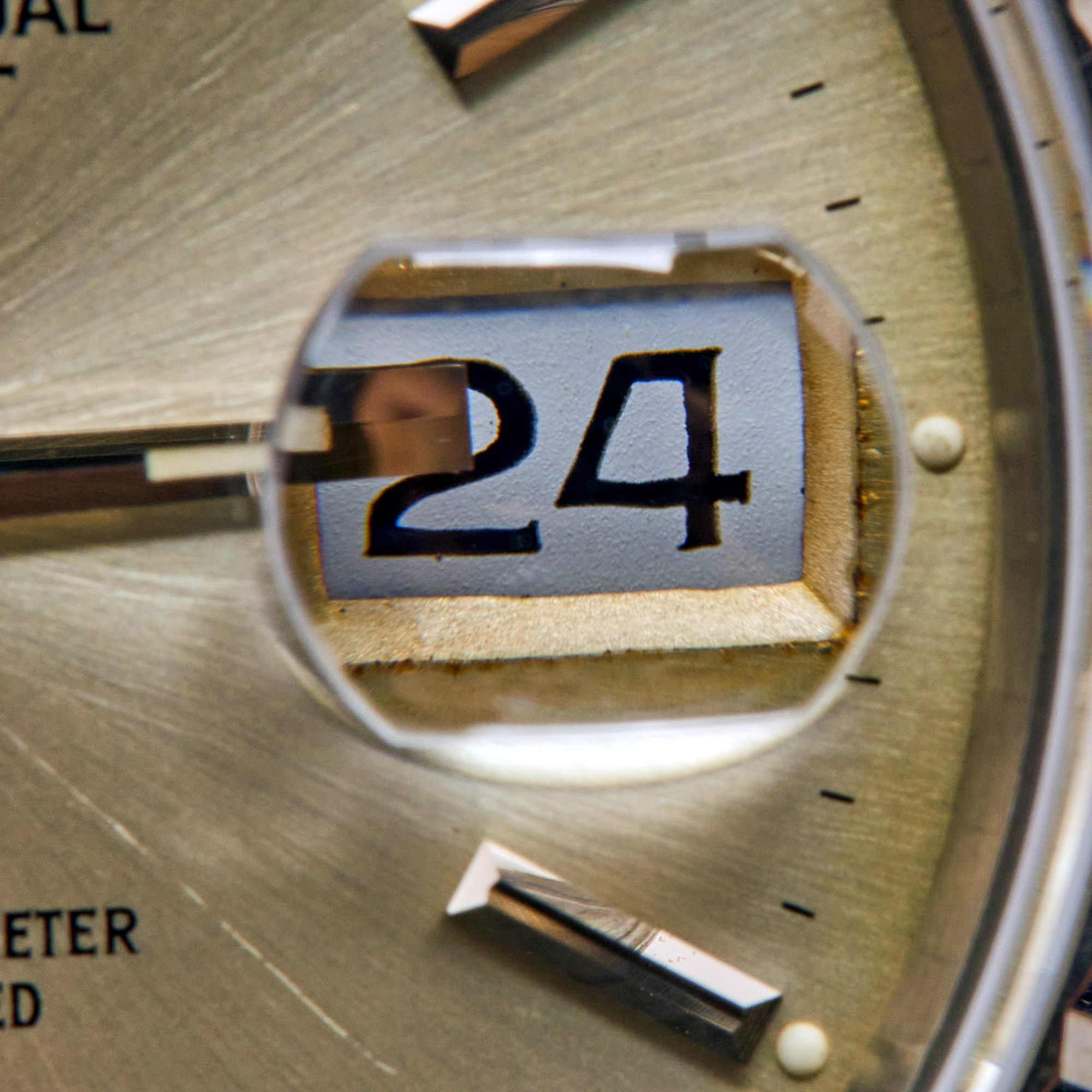 Rolex Silver 18k White Gold Stainless Steel Datejust 16234 Men's Wristwatch 36 Mm