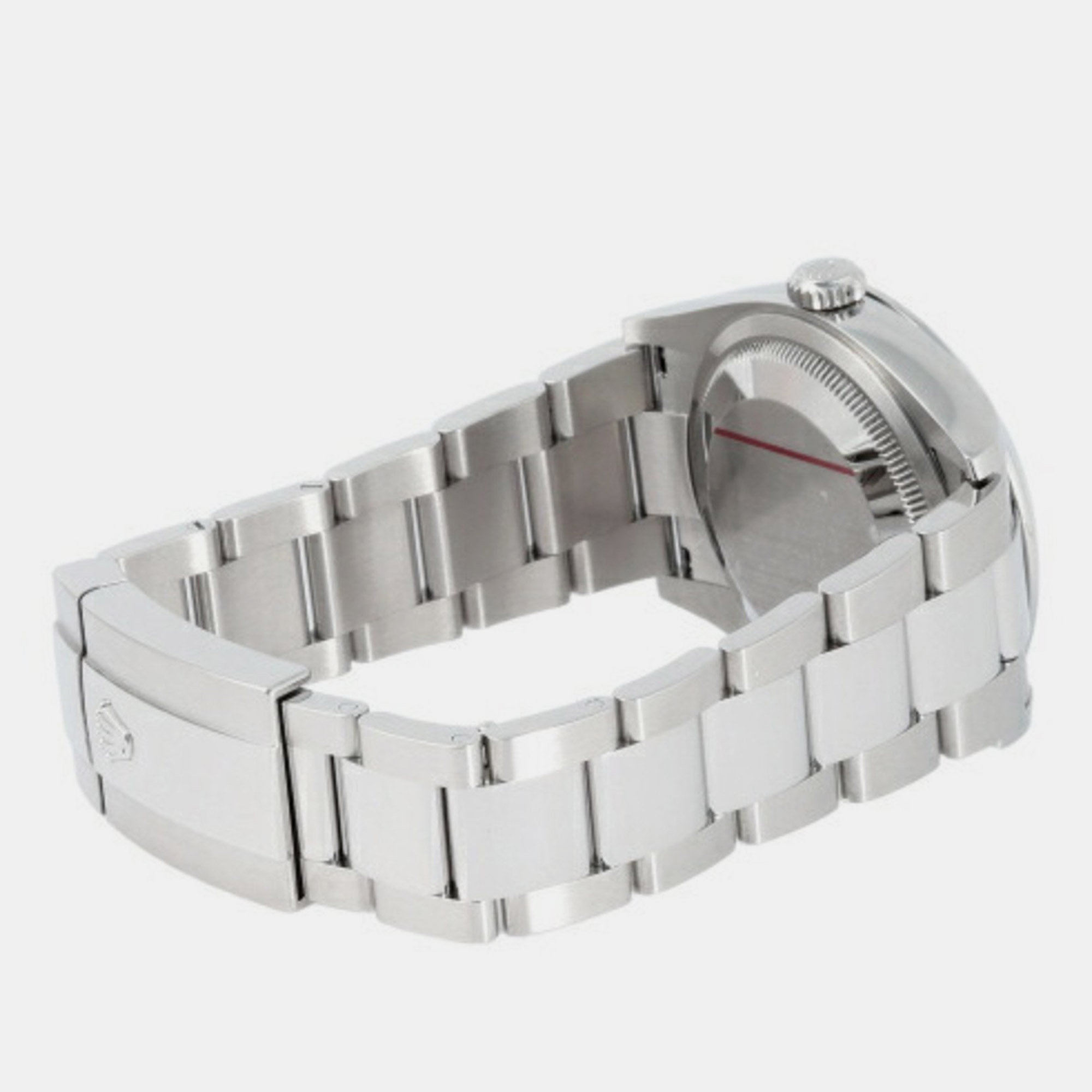 Rolex Blue Stainless Steel Datejust 126200 Automatic Men's Wristwatch 36 Mm