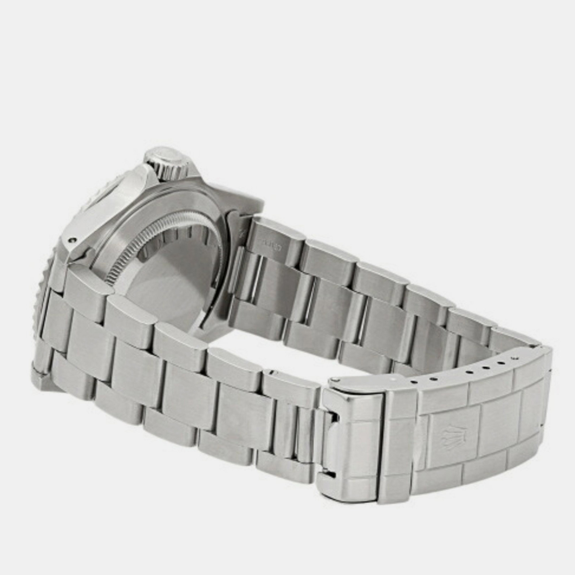 Rolex Black Stainless Steel Submariner 14060 Automatic Men's Wristwatch 40 Mm