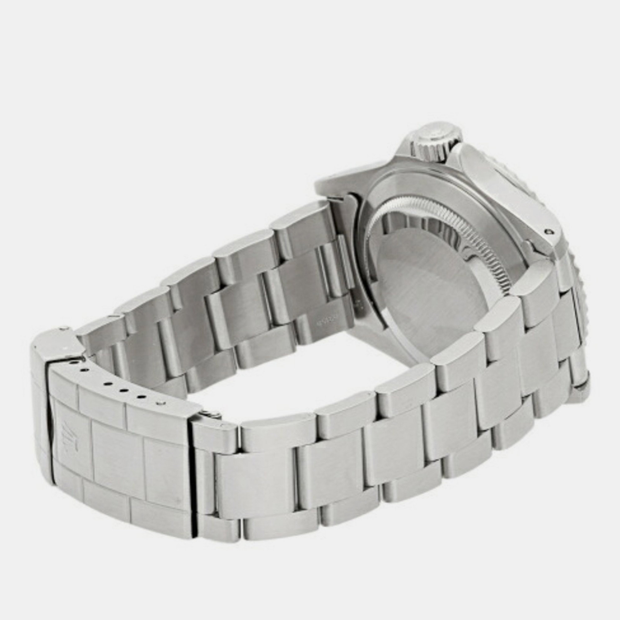 Rolex Black Stainless Steel Submariner 14060 Automatic Men's Wristwatch 40 Mm