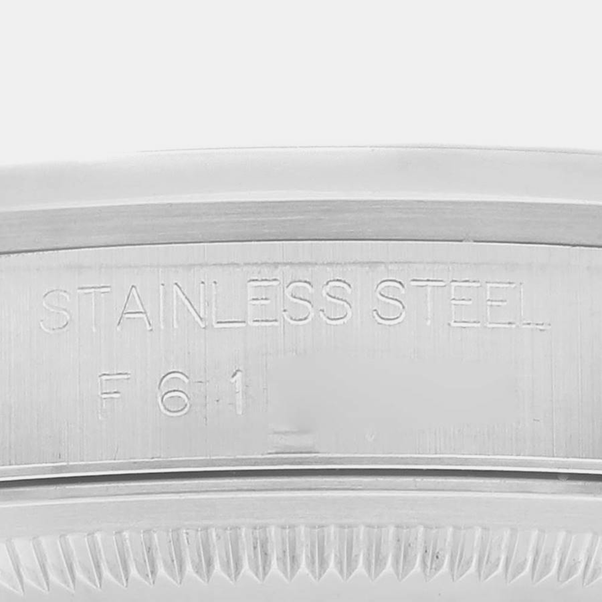 Rolex Datejust White Dial Smooth Bezel Steel Men's Watch 16200 36 Mm