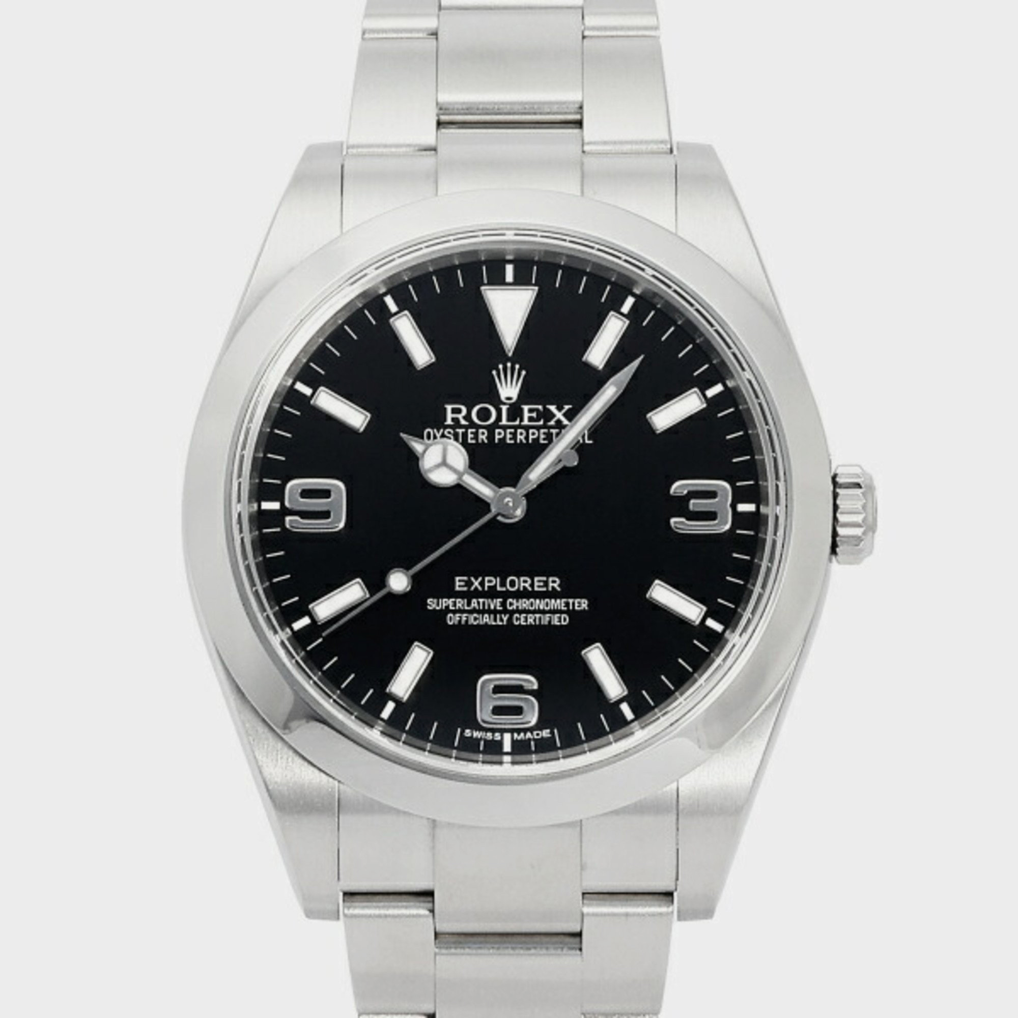 Rolex Black Stainless Steel Explorer II 214270 Automatic Men's Wristwatch 39 mm
Rolex Black Stainless Steel Explorer II 214270 Automatic Men's Wristwatch 39 mm