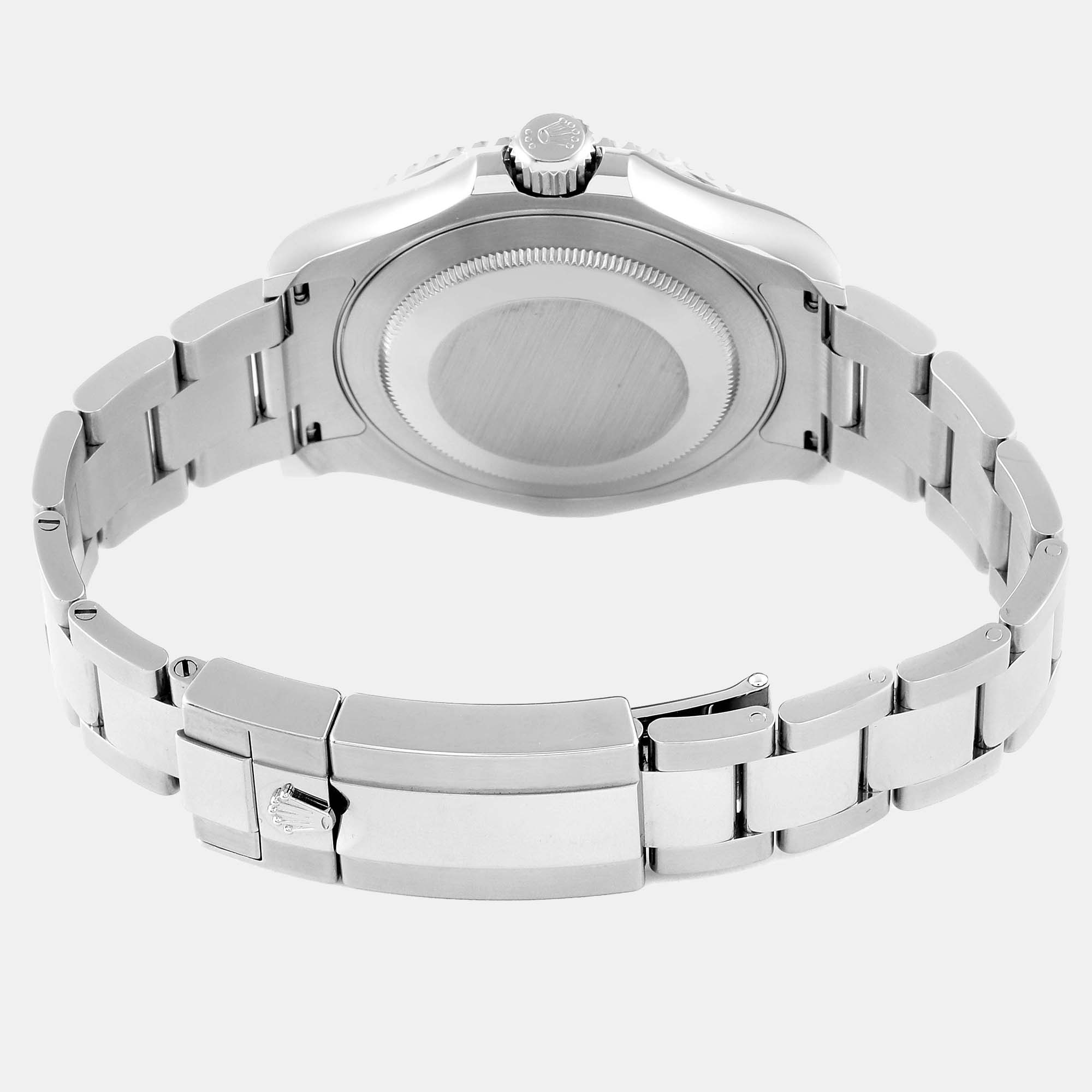 Rolex Yachtmaster Steel Platinum Bezel Rhodium Dial Men's Watch 126622 40 Mm