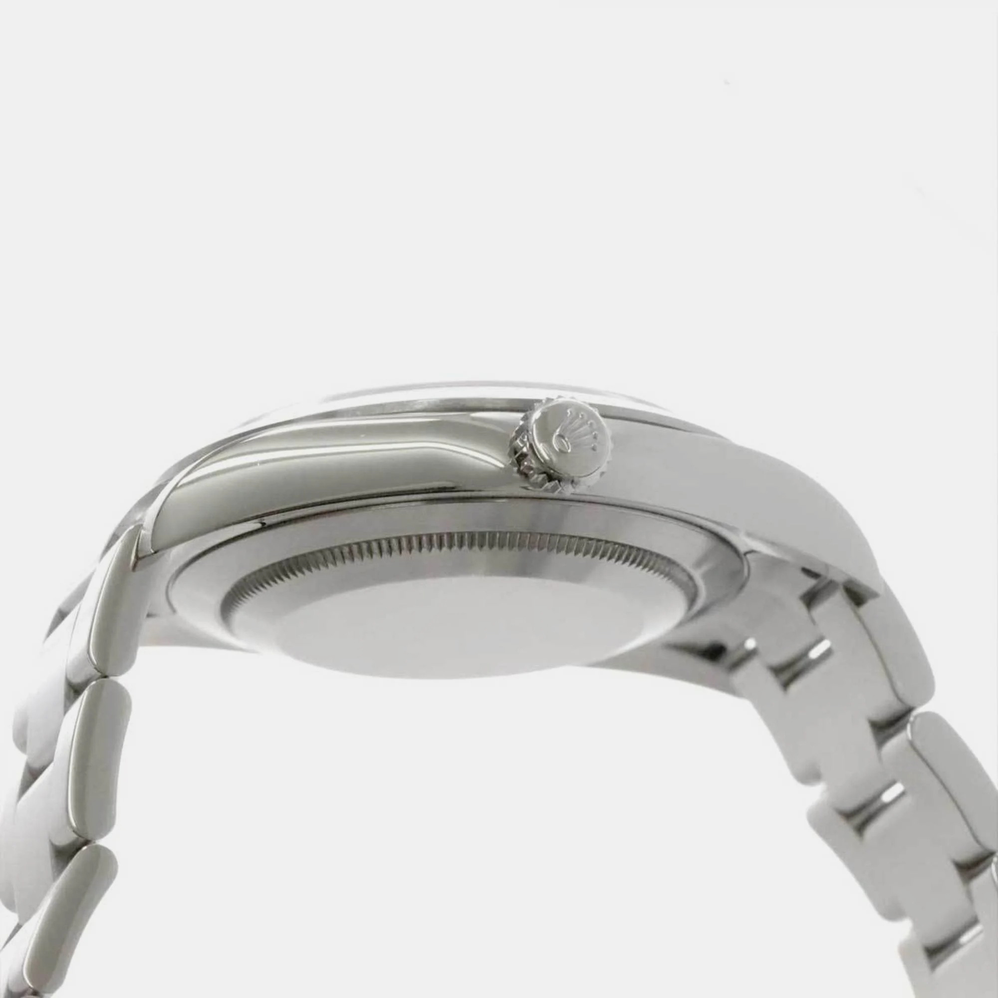 Rolex Black Stainless Steel Explorer 214270 Automatic Men's Wristwatch 39 Mm