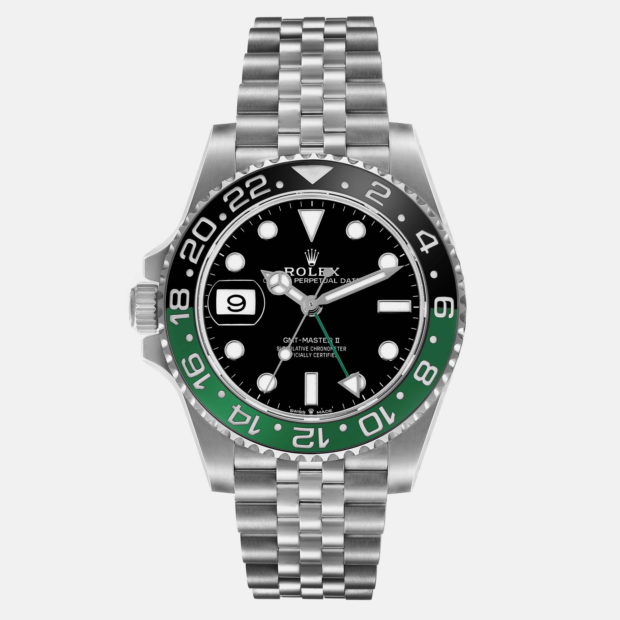 Rolex GMT Master II Sprite Bezel Steel Mens Watch 126720