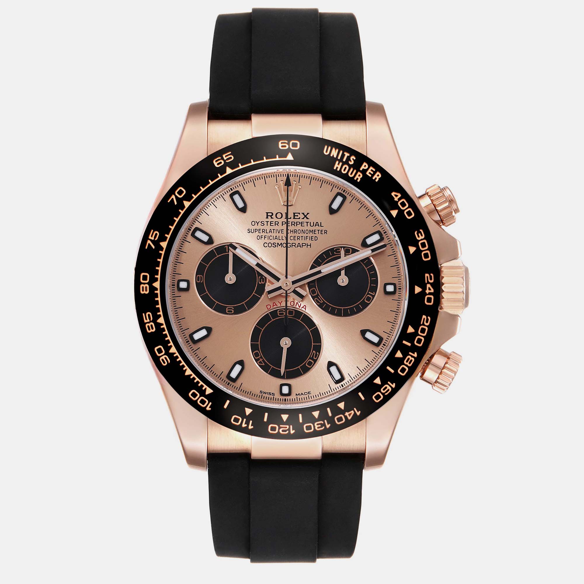 Rolex Cosmograph Daytona Rose Gold Mens Watch 116515