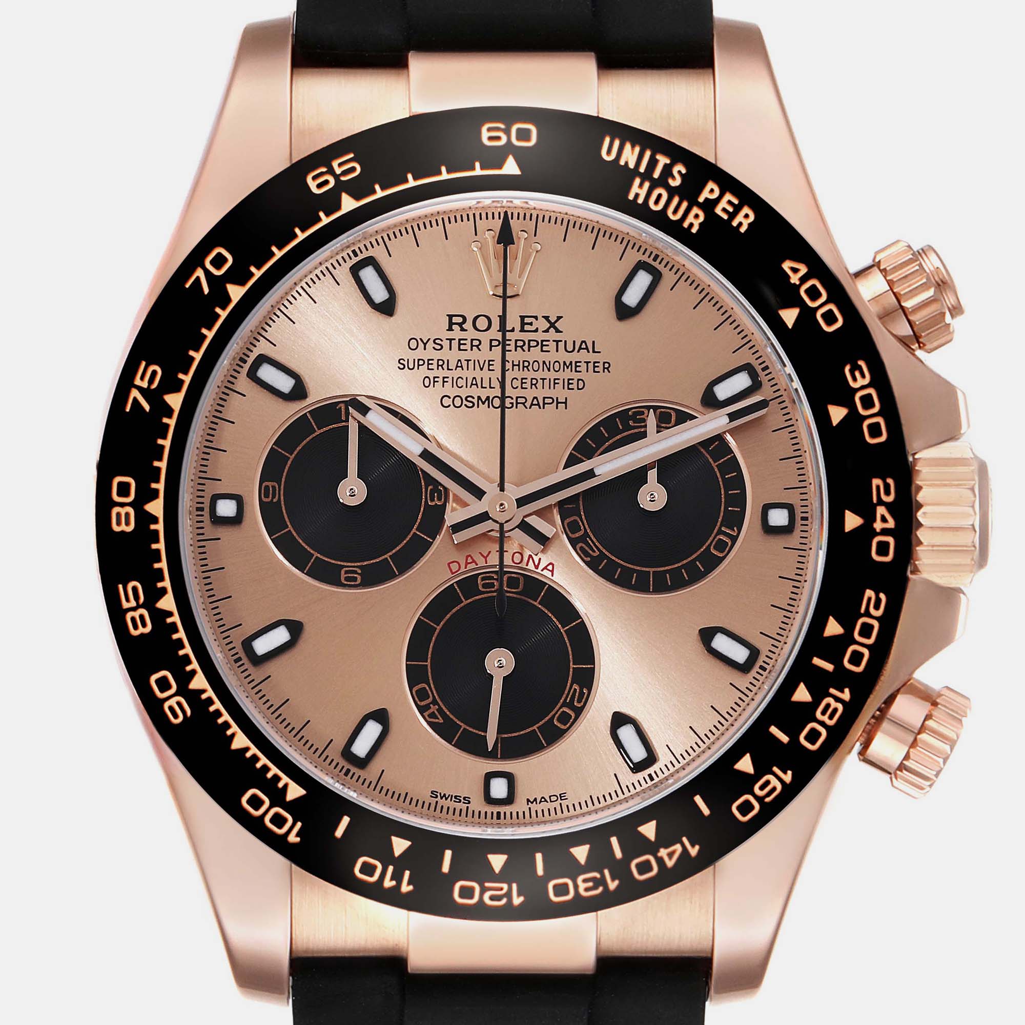 Rolex Cosmograph Daytona Rose Gold Mens Watch 116515