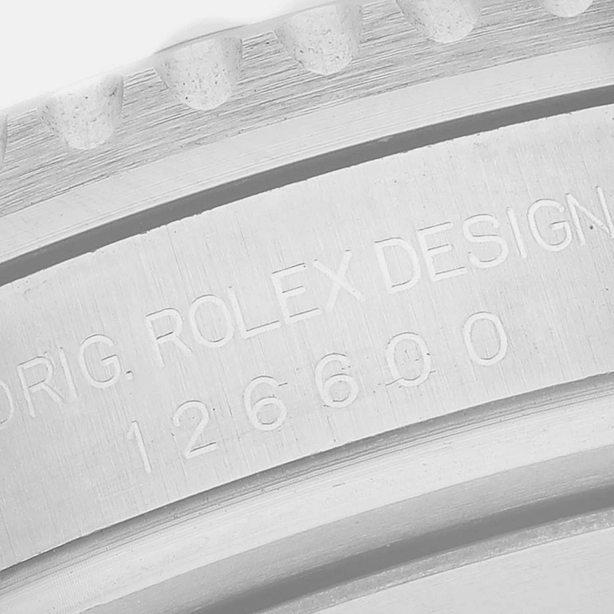 Rolex Seadweller 43mm 50th Anniversary Steel Mens Watch 126600 Box Card