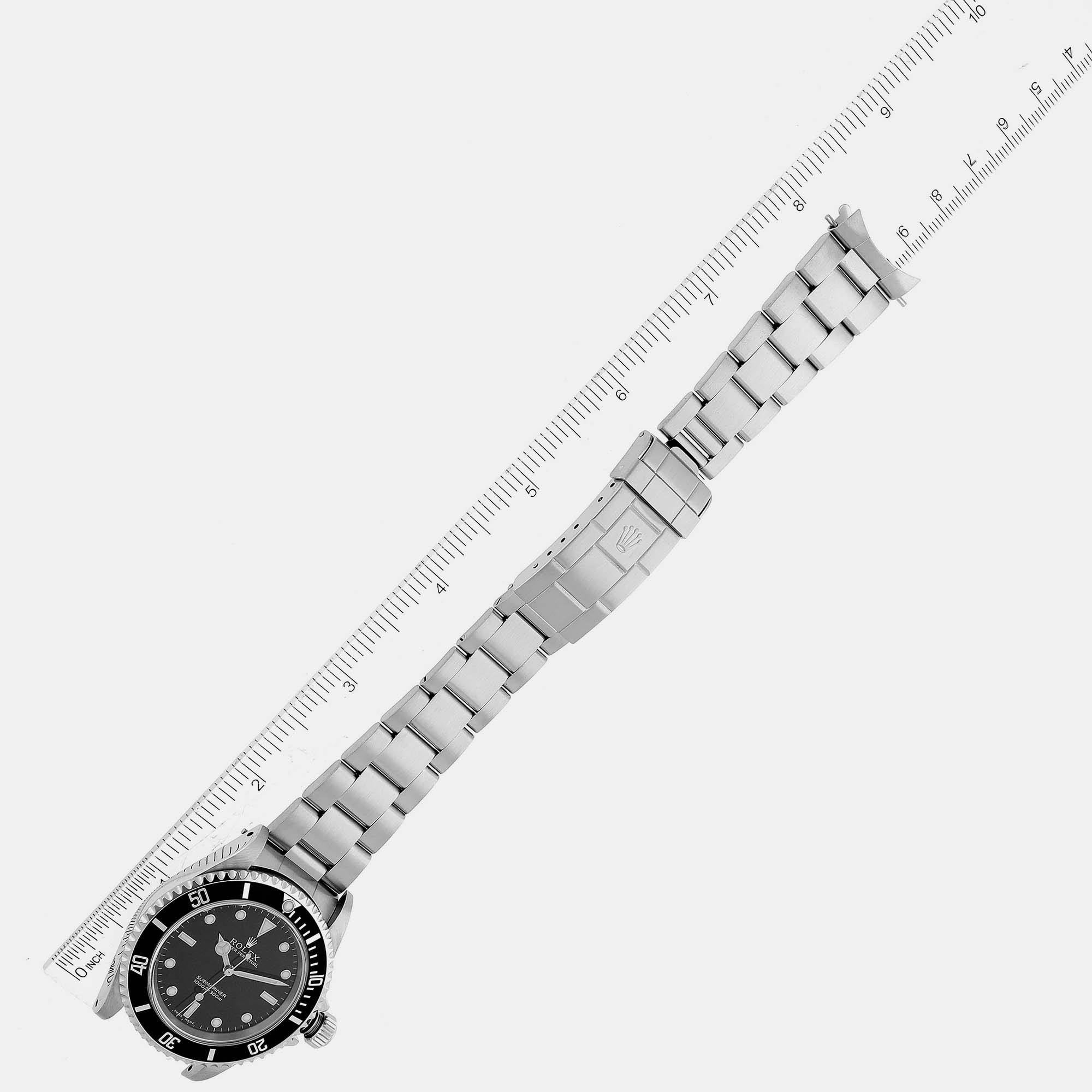Rolex Submariner No Date 40mm 2 Liner Steel Men's Watch 14060 40 Mm