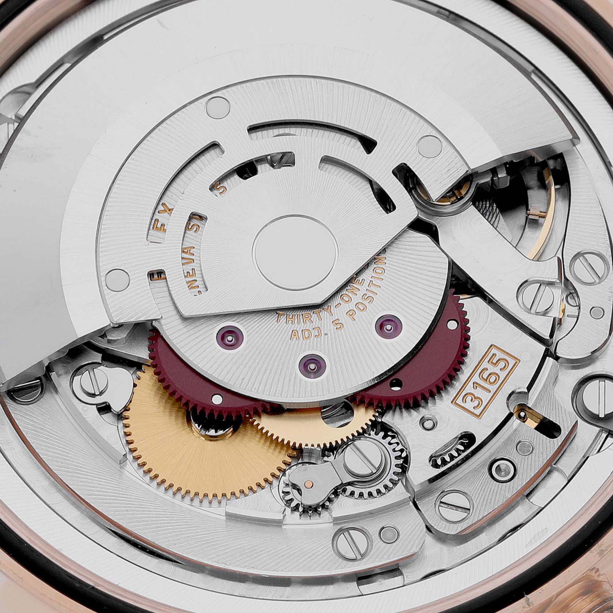 Rolex Cellini Date Black Dial Rose Gold Automatic Mens Watch 50515