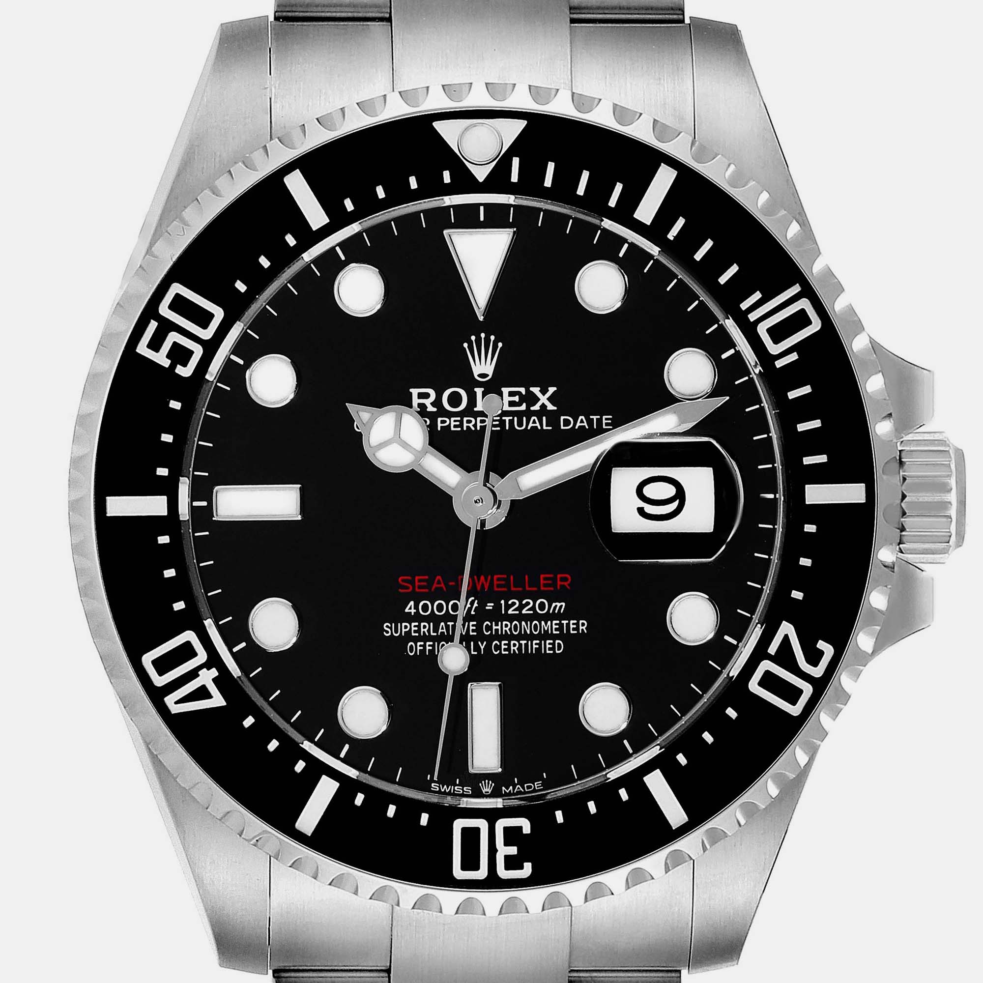 Rolex Seadweller 43mm 50th Anniversary Steel Mens Watch 126600