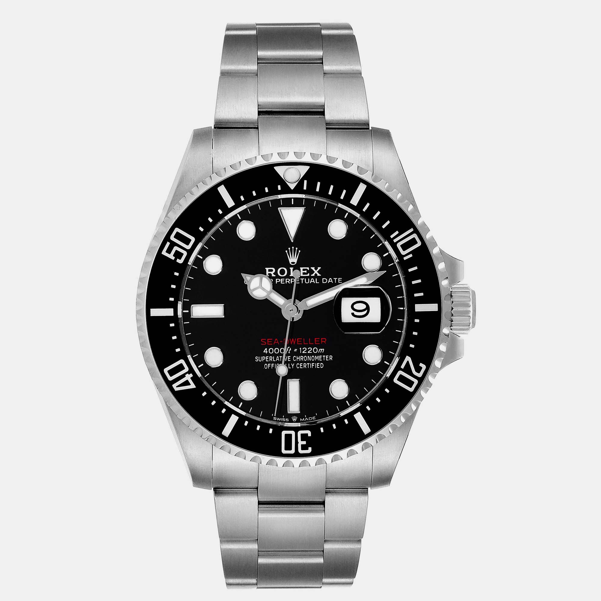 Rolex Seadweller 43mm 50th Anniversary Steel Mens Watch 126600