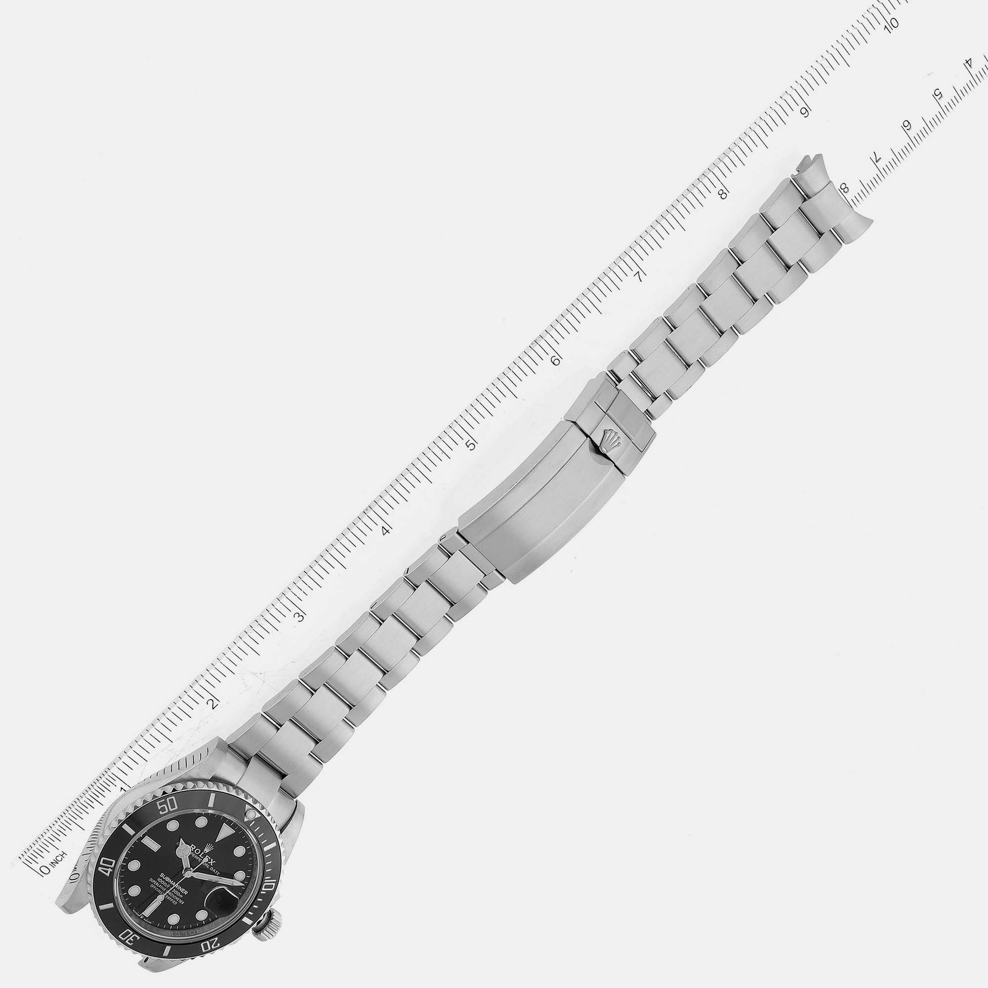 Rolex Submariner Black Dial Ceramic Bezel Steel Men's Watch 126610 41 Mm