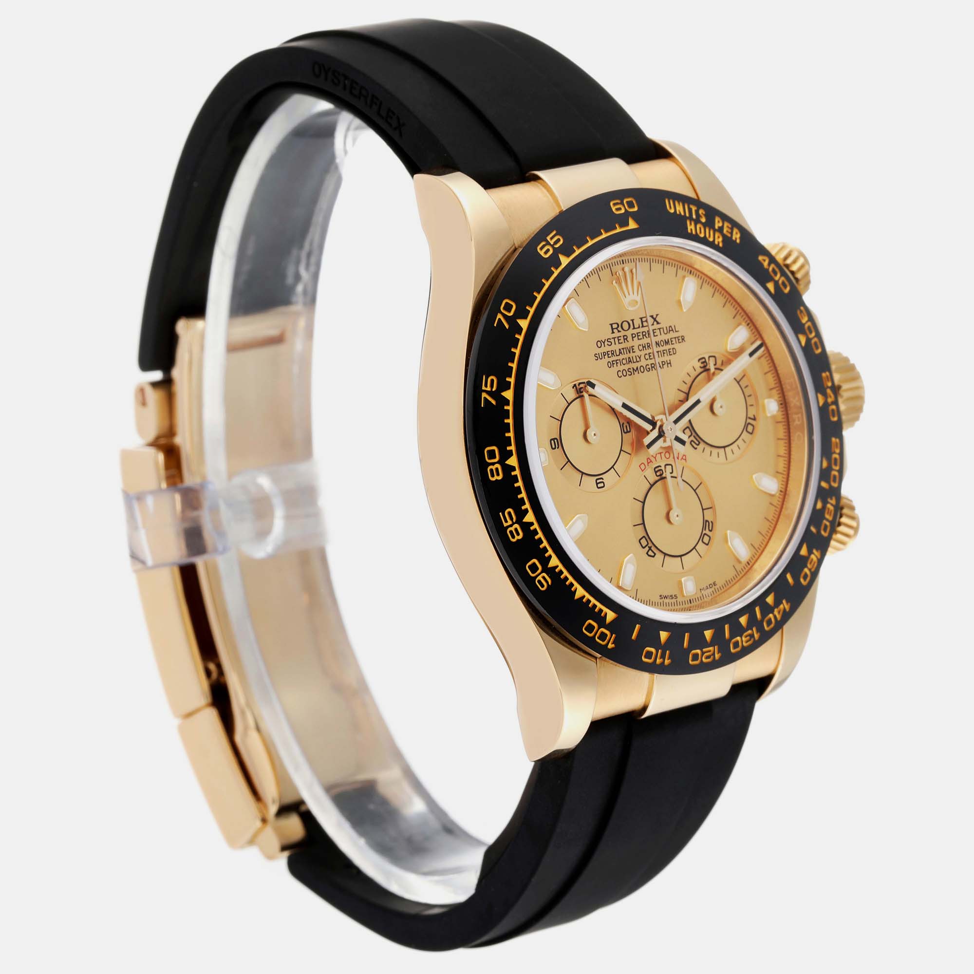 Rolex Daytona Yellow Gold Champagne Dial Mens Watch 116518 40 Mm