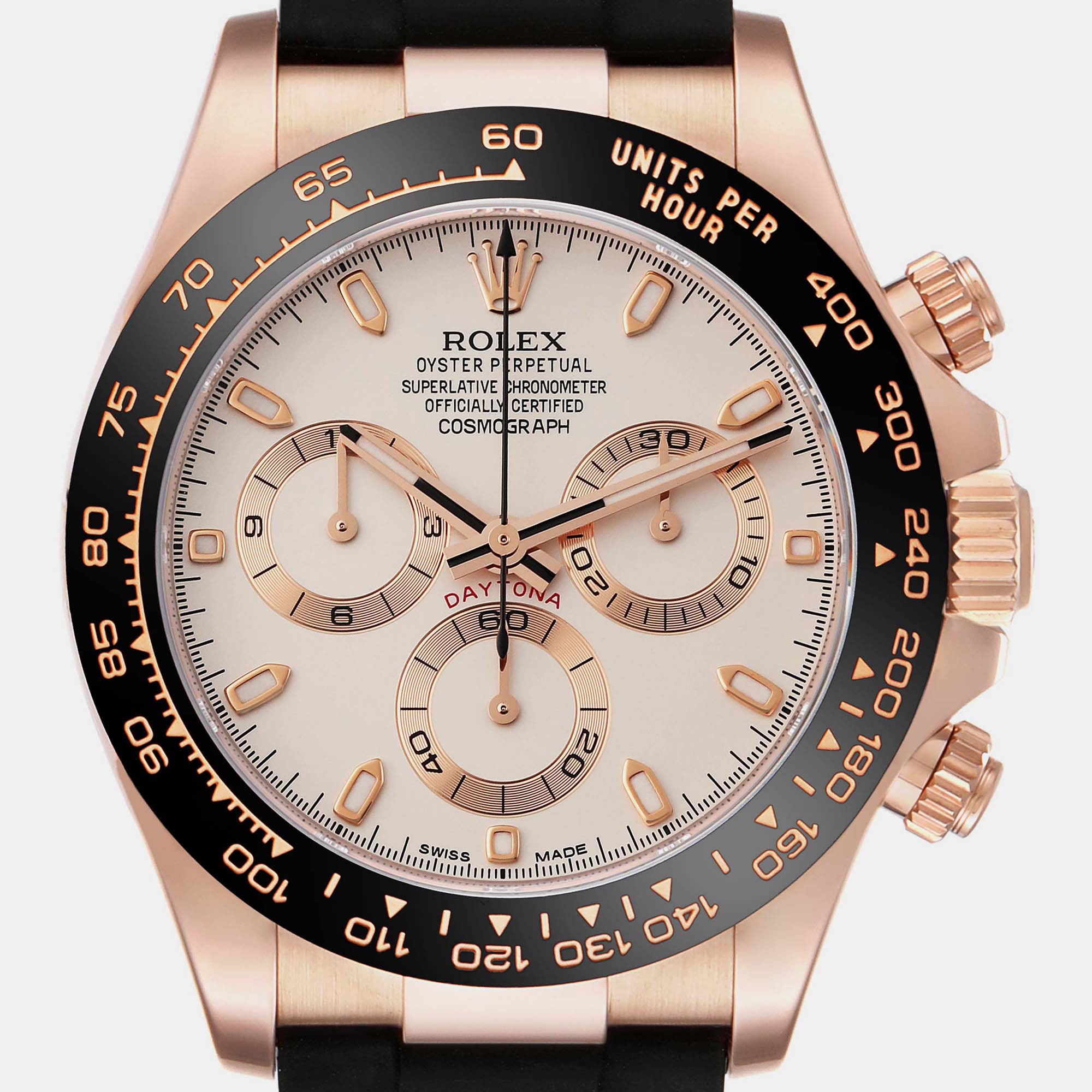 Rolex Cosmograph Daytona Rose Gold Mens Watch 116515 40 Mm