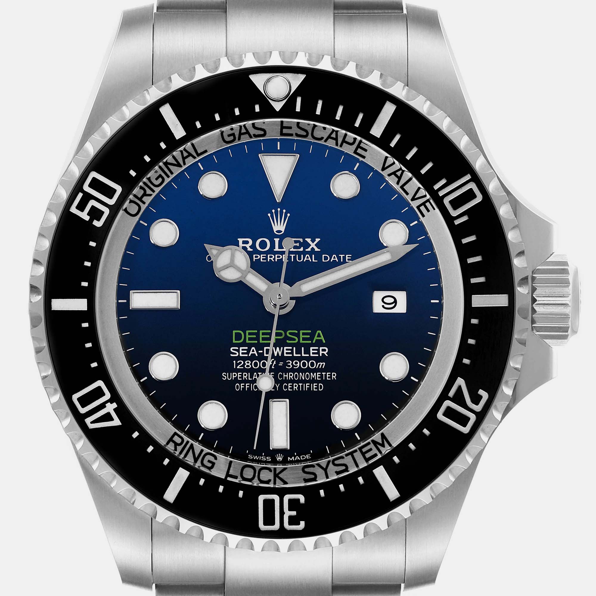 Rolex Seadweller Deepsea Cameron D-Blue Dial Men's Watch 126660 44 Mm