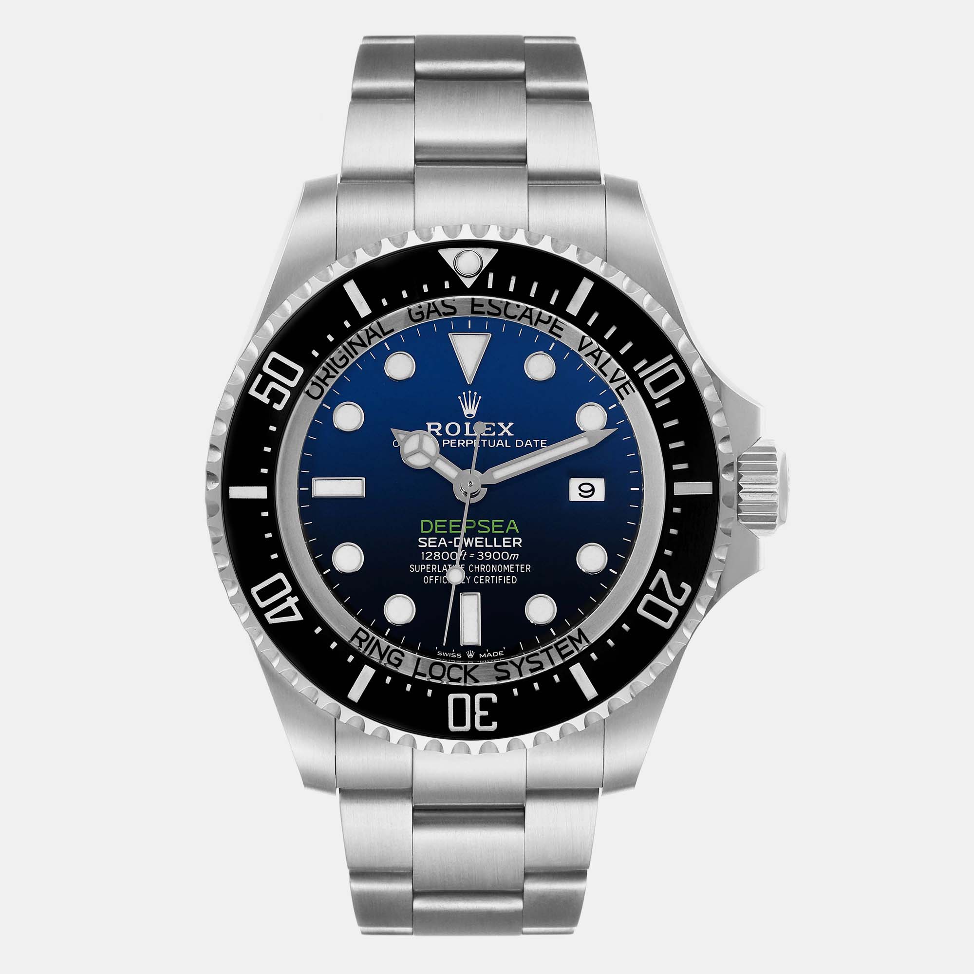 Rolex Seadweller Deepsea Cameron D-Blue Dial Men's Watch 126660 44 Mm