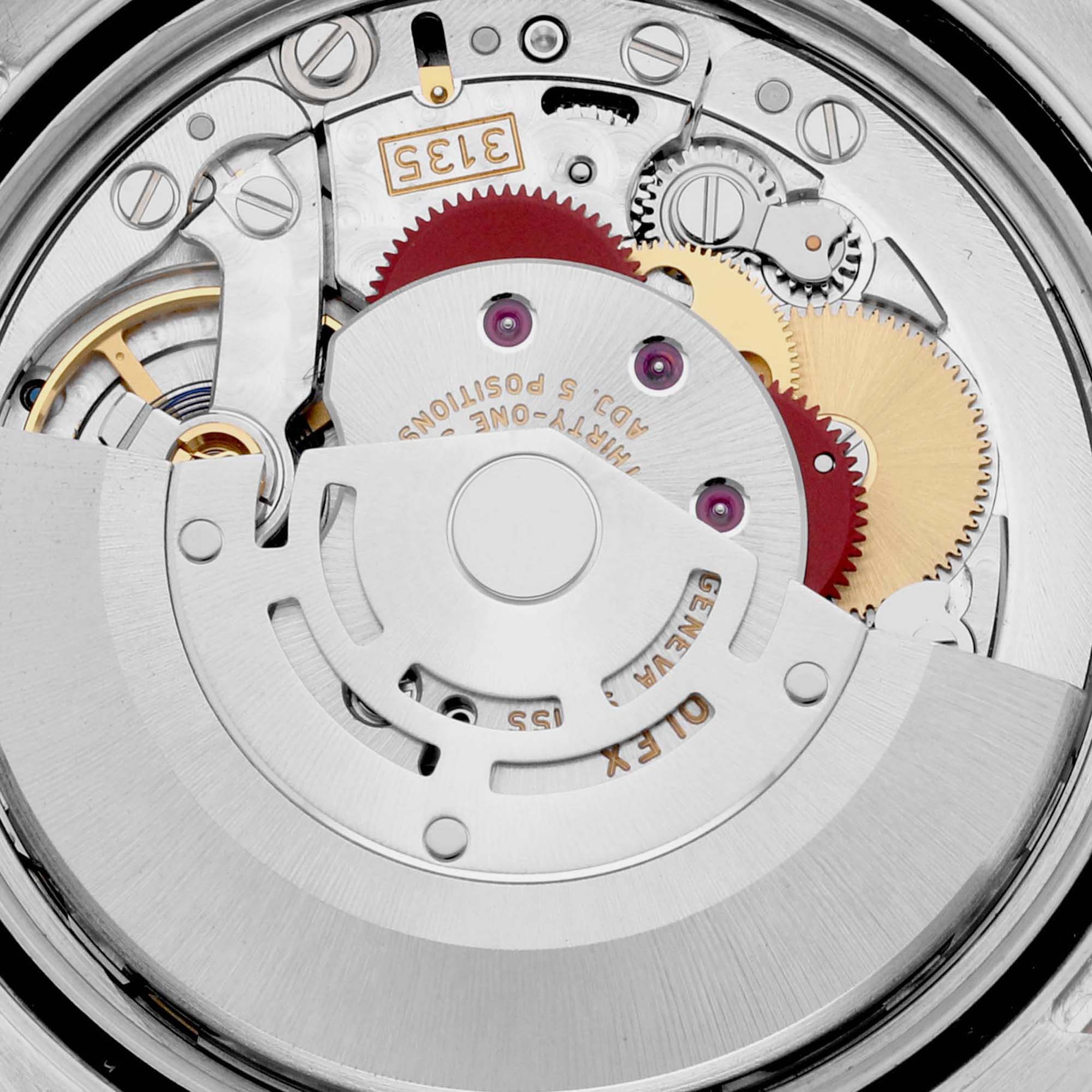 Rolex Datejust Steel Rose Gold Pink Diamond Dial Men's Watch 116231 36 Mm