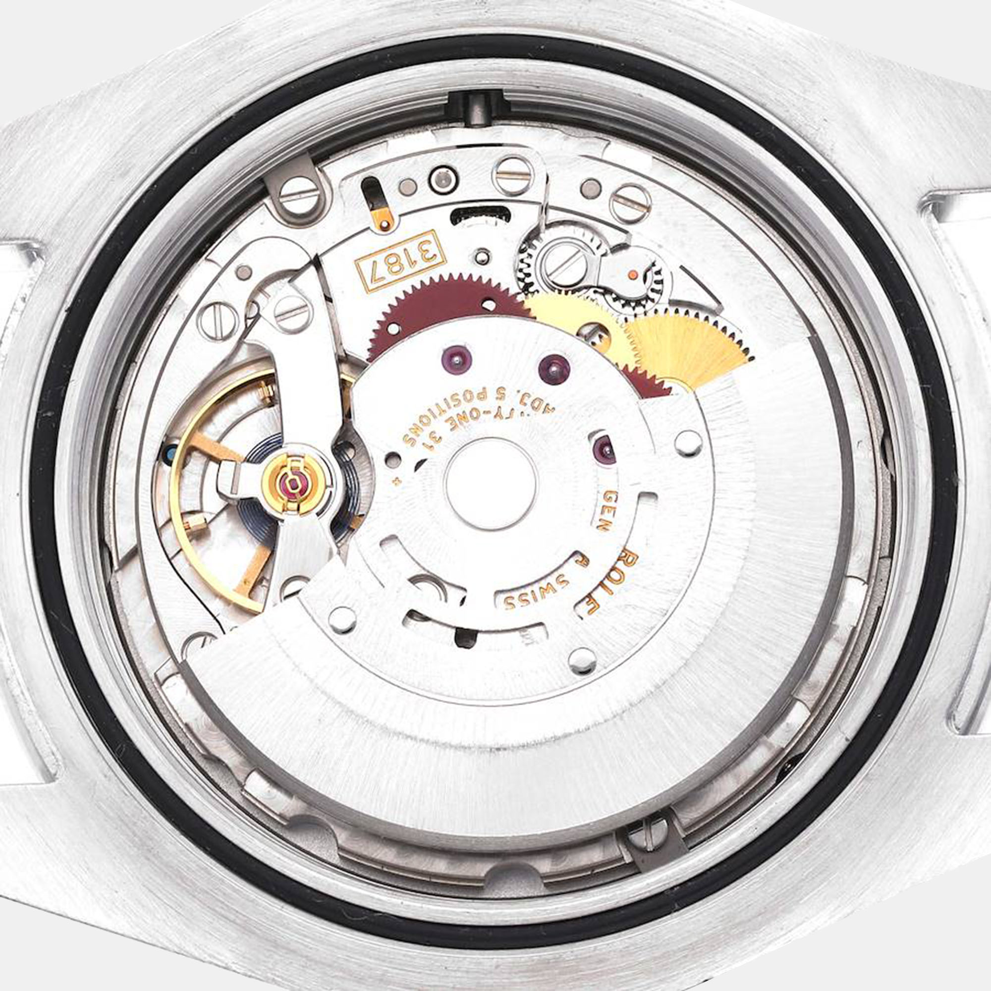 Rolex Explorer II White Dial Orange Hand Steel Men's Watch 216570 42 Mm