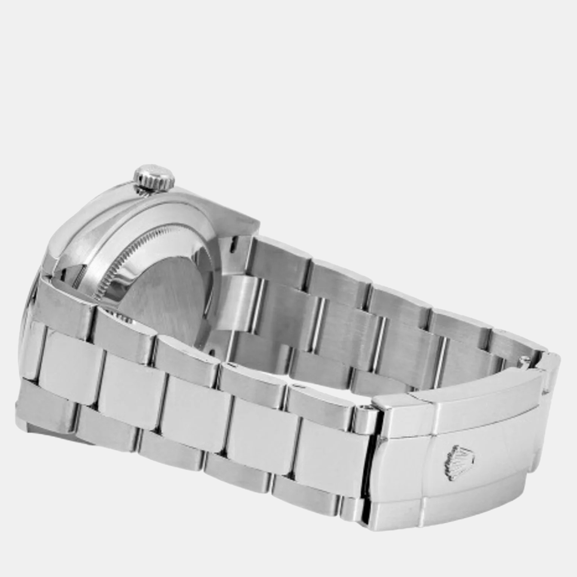 Rolex Blue Stainless Steel Datejust 126300 Automatic Men's Wristwatch 41 Mm