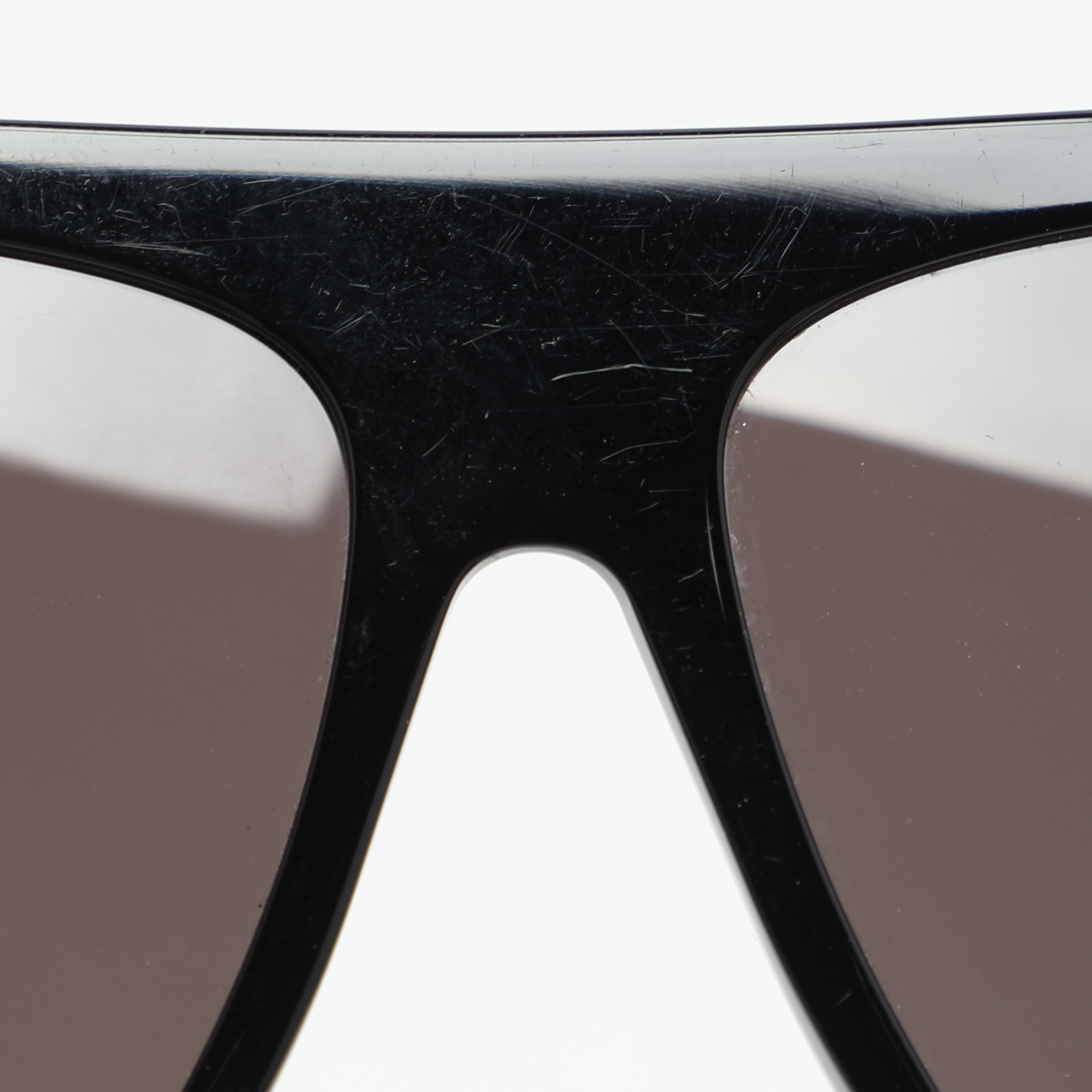 Saint Laurent Black SL1 SLIM 001 Wayfarer Sunglasses