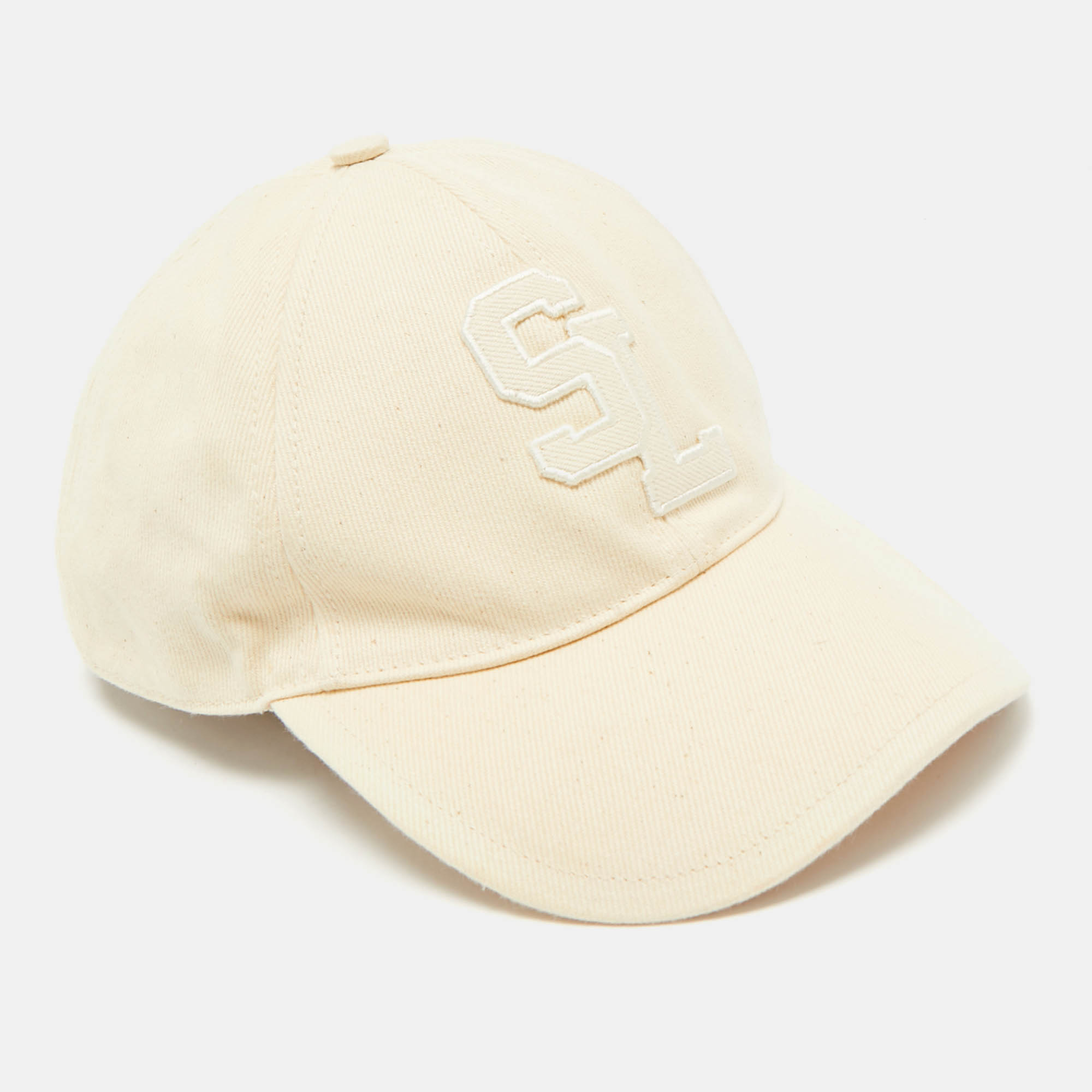 Saint Laurent Paris Beige Logo Applique Cotton Baseball Cap Size
Saint Laurent Paris Beige Logo Applique Cotton Baseball Cap Size