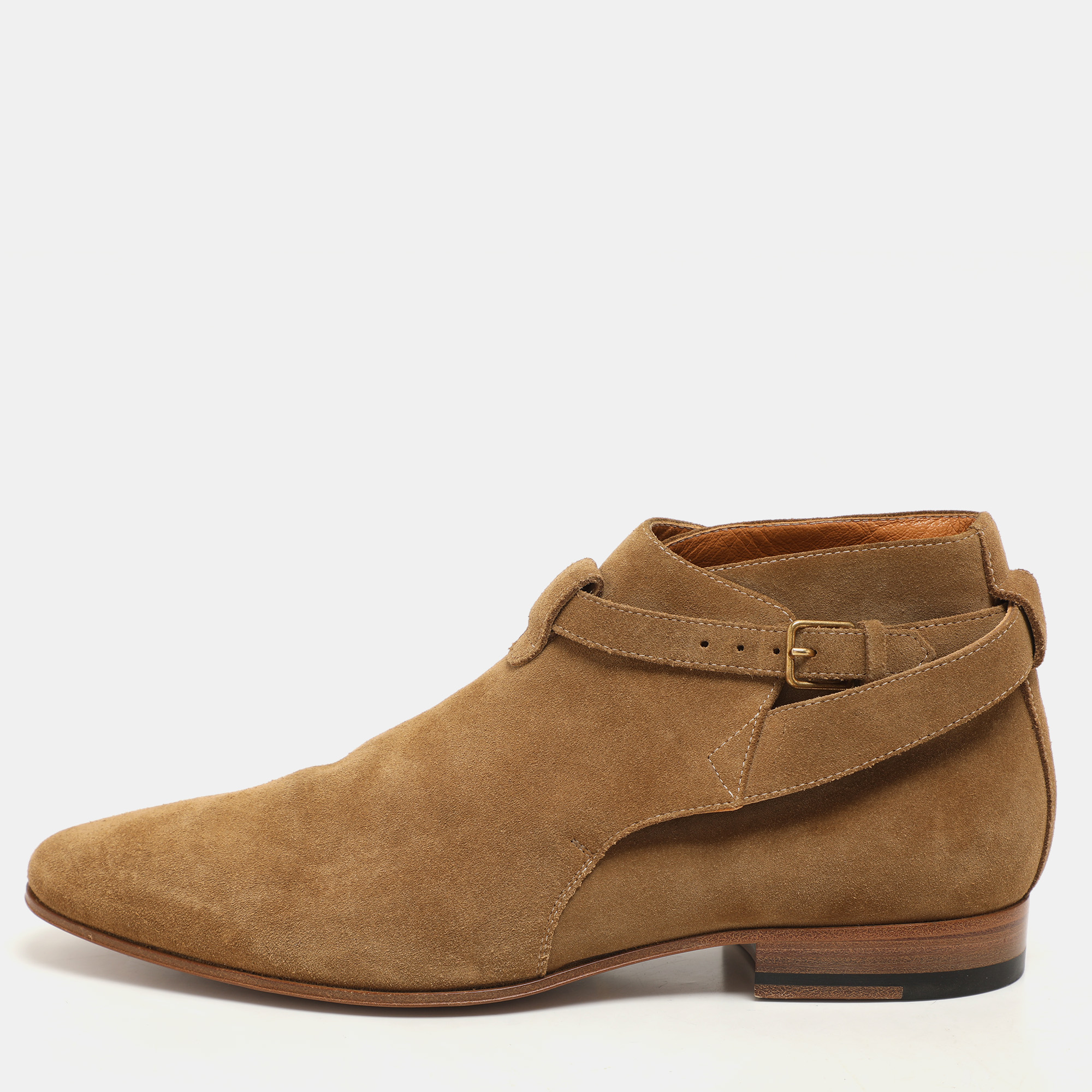 Saint Laurent Paris Khaki Suede Jodhpur Ankle Length Boots Size 41, Brown
Saint Laurent Paris Khaki Suede Jodhpur Ankle Length Boots Size 41, Brown
