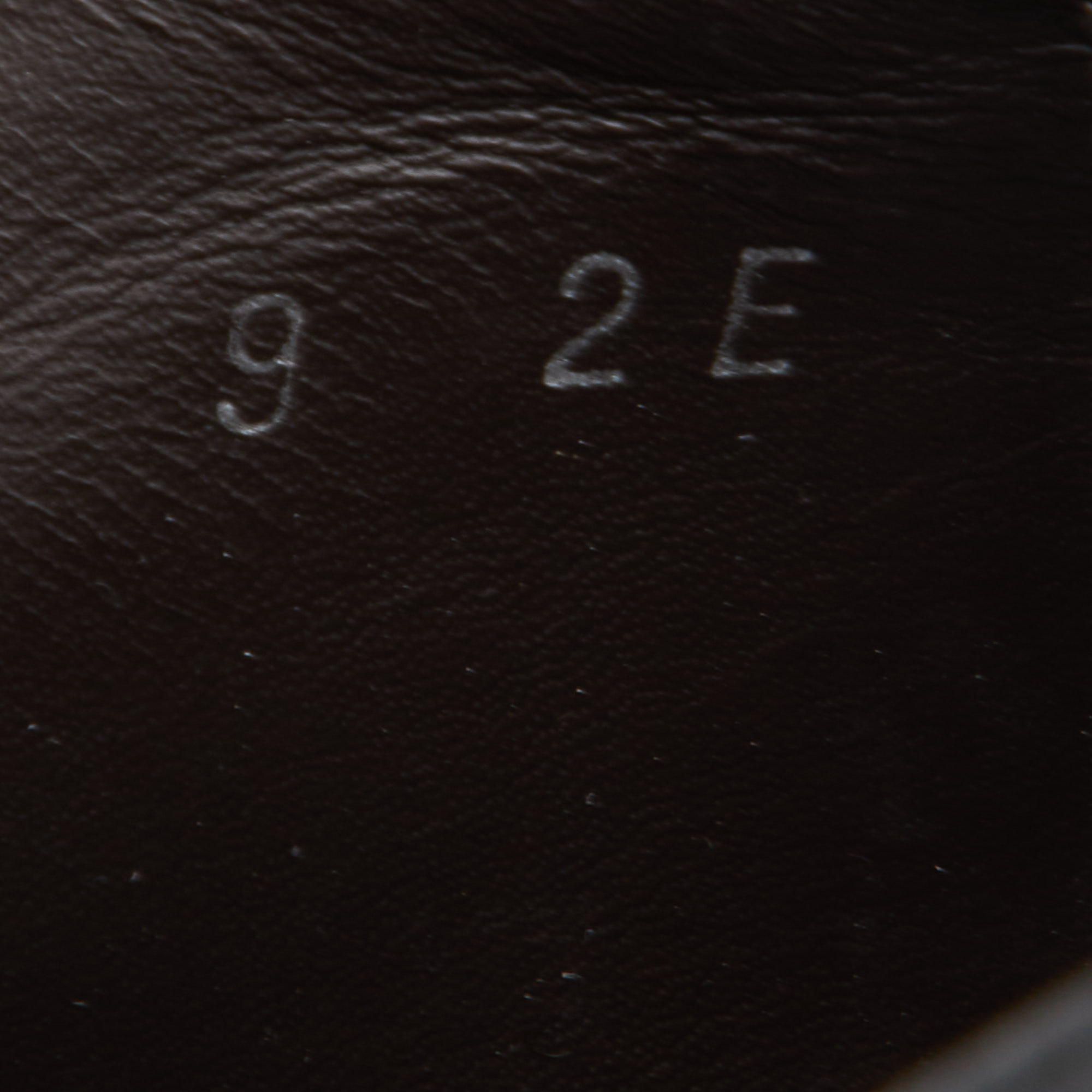 Salvatore Ferragamo Black Leather Brogue Oxfords Size 43