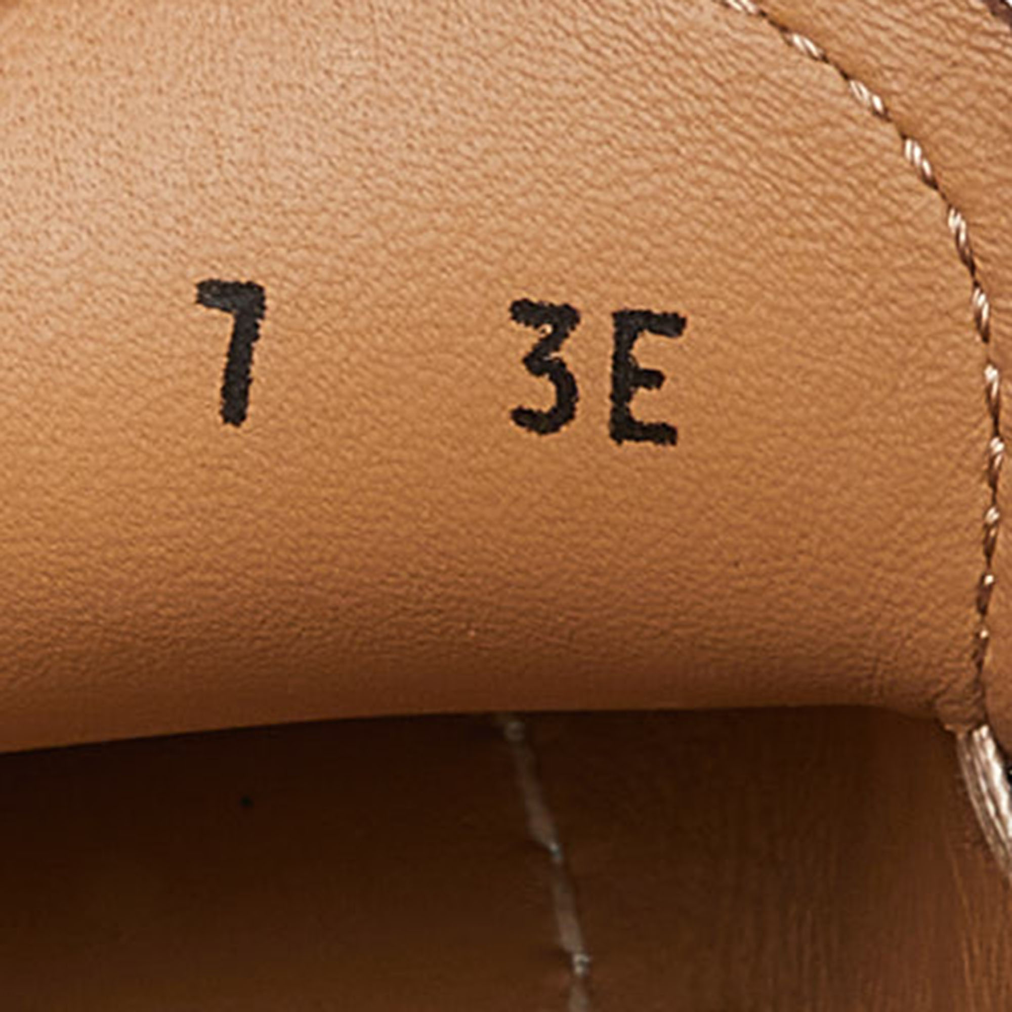 Salvatore Ferragamo Brown Leather Gancini Loafers Size 41