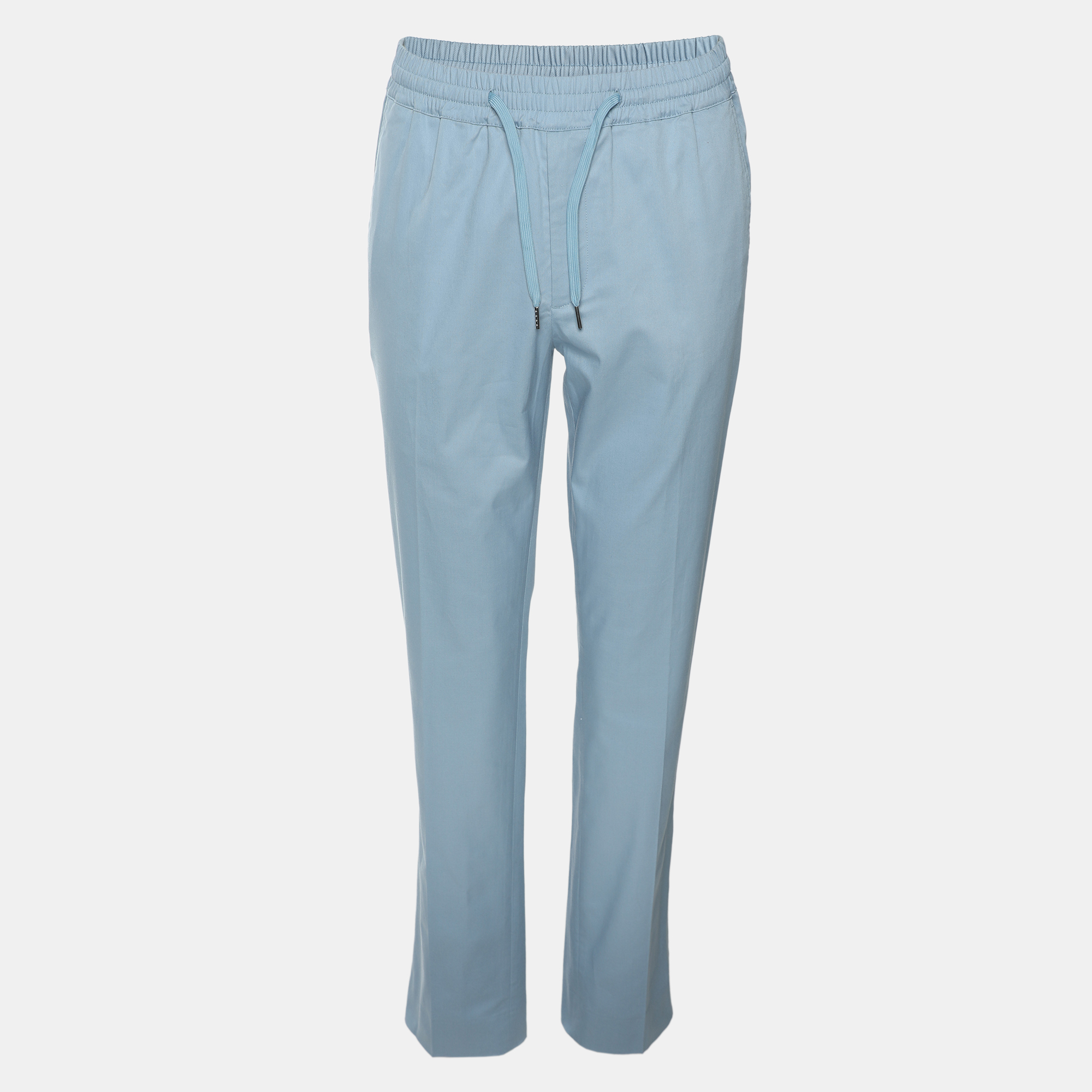 Sandro Blue Cotton Trouser S - Sandro - Modalova