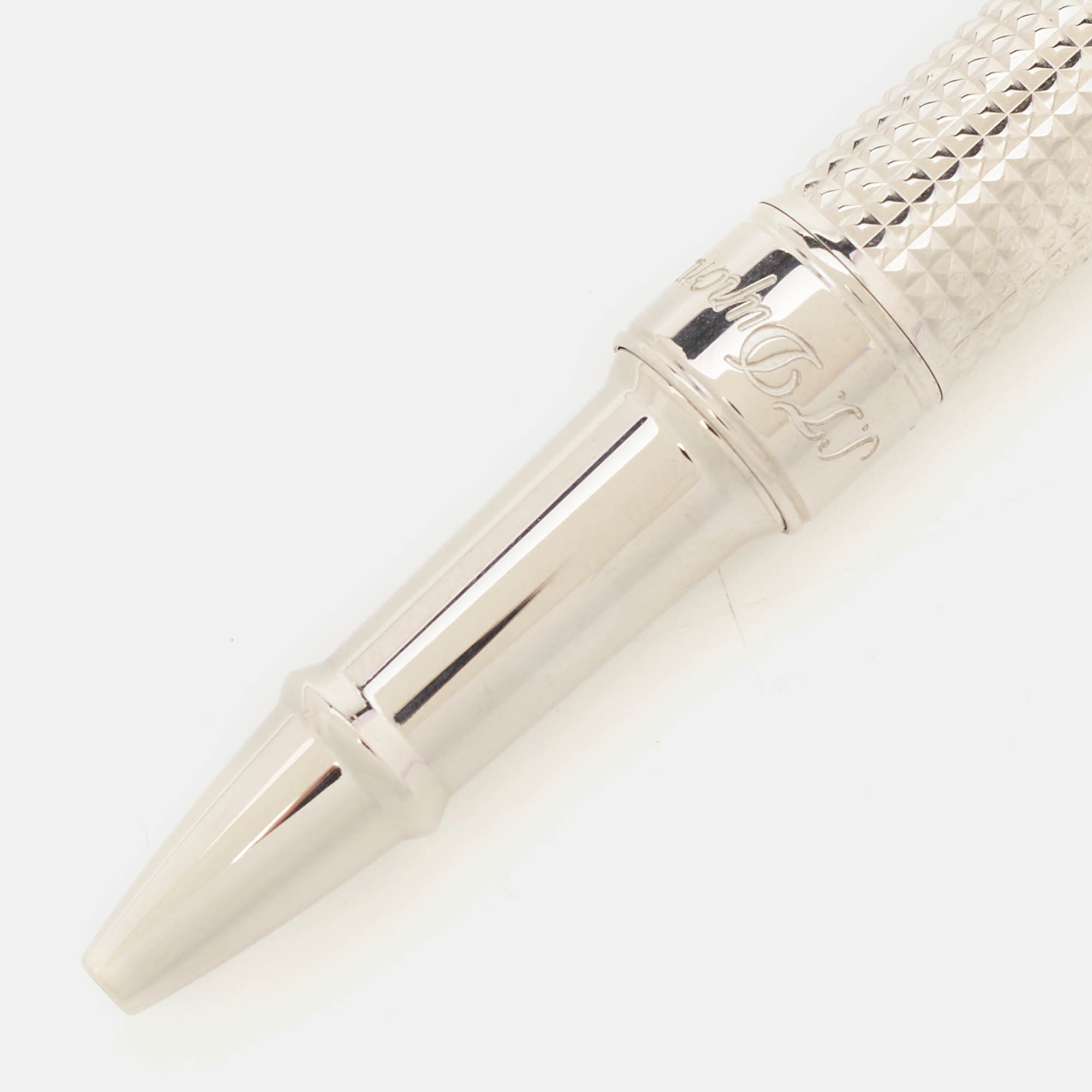 S.T. Dupont Silver Tone Rollerball Pen