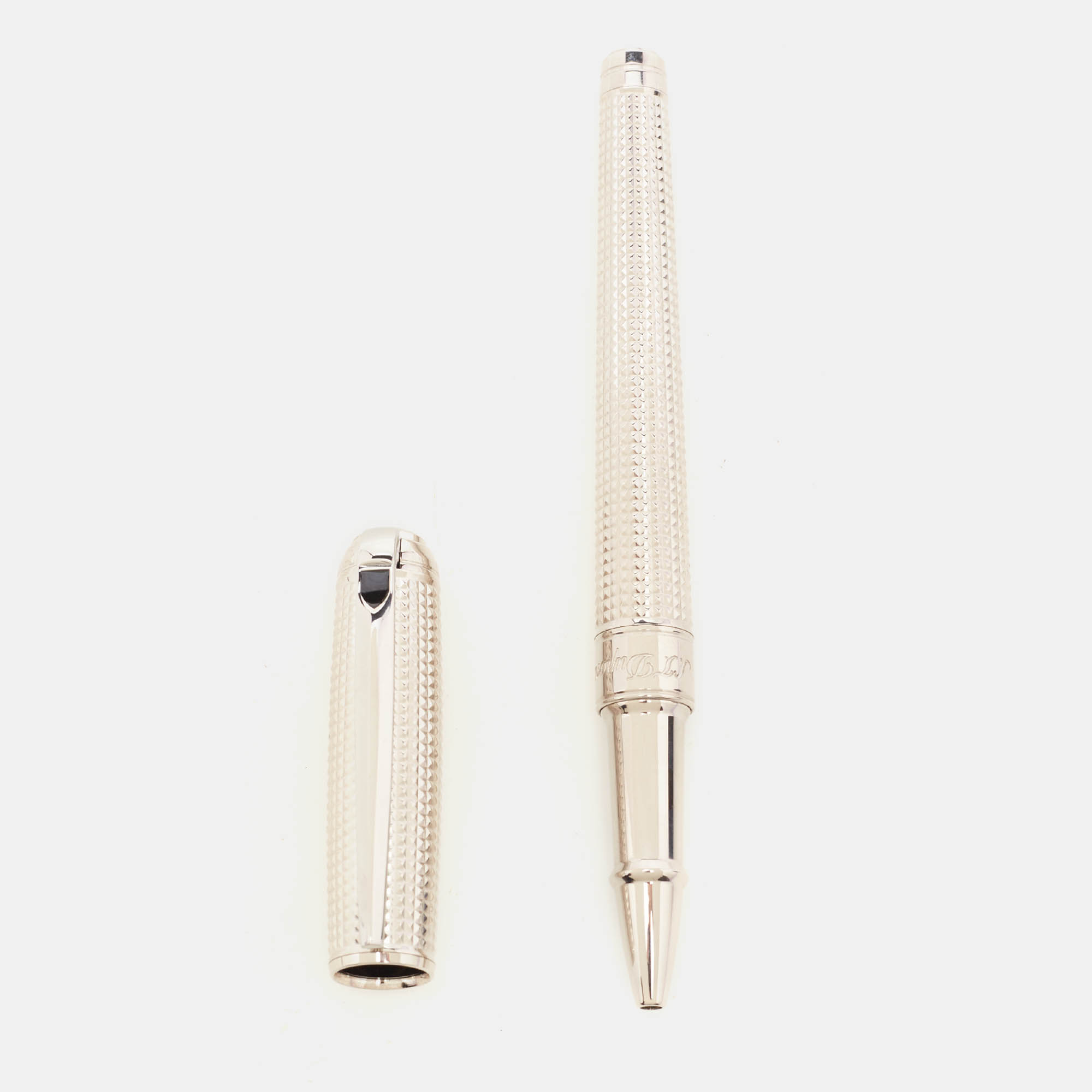 S.T. Dupont Silver Tone Rollerball Pen